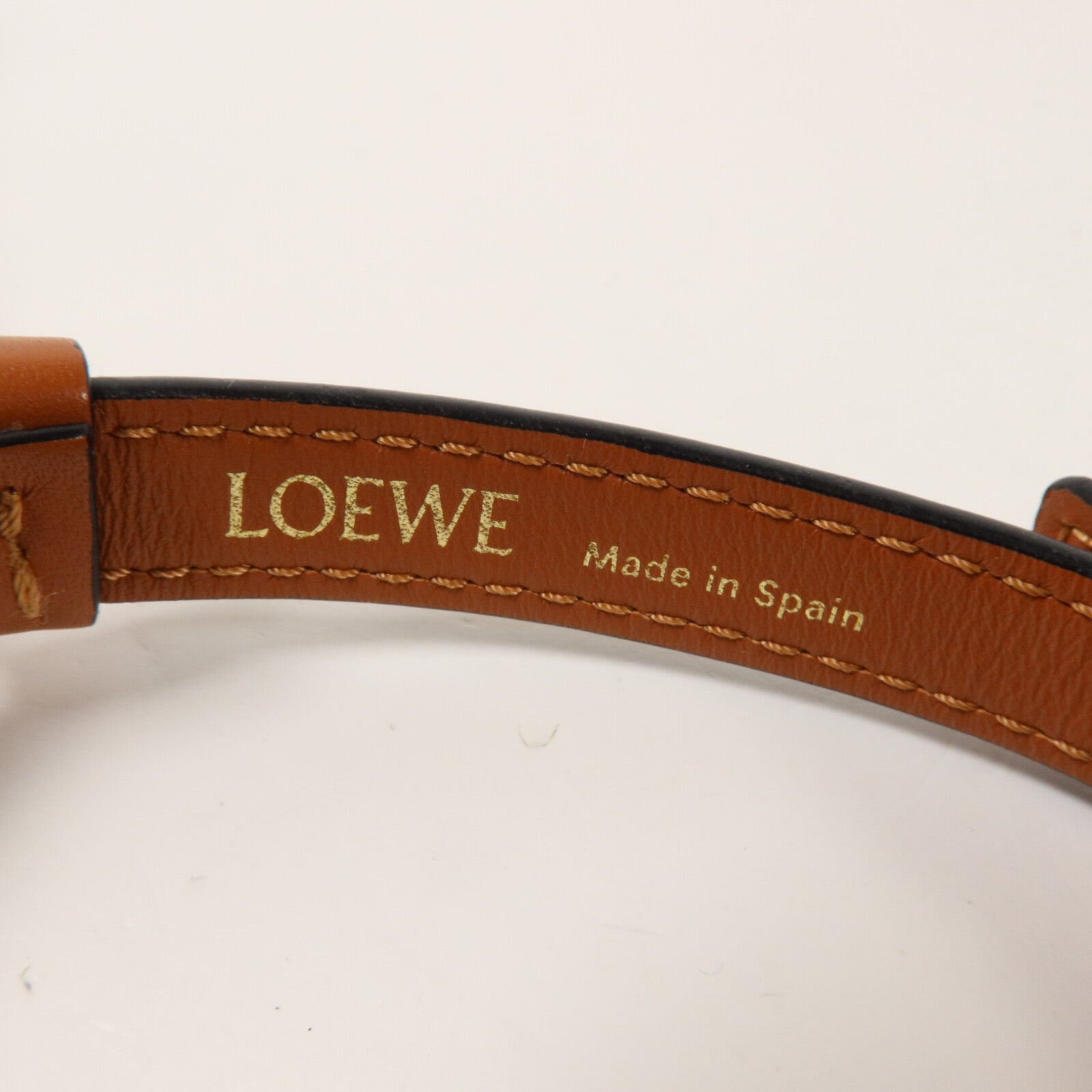 LOEWE 牛皮皮革/帆布Mini Balloon手挽肩背兩用袋