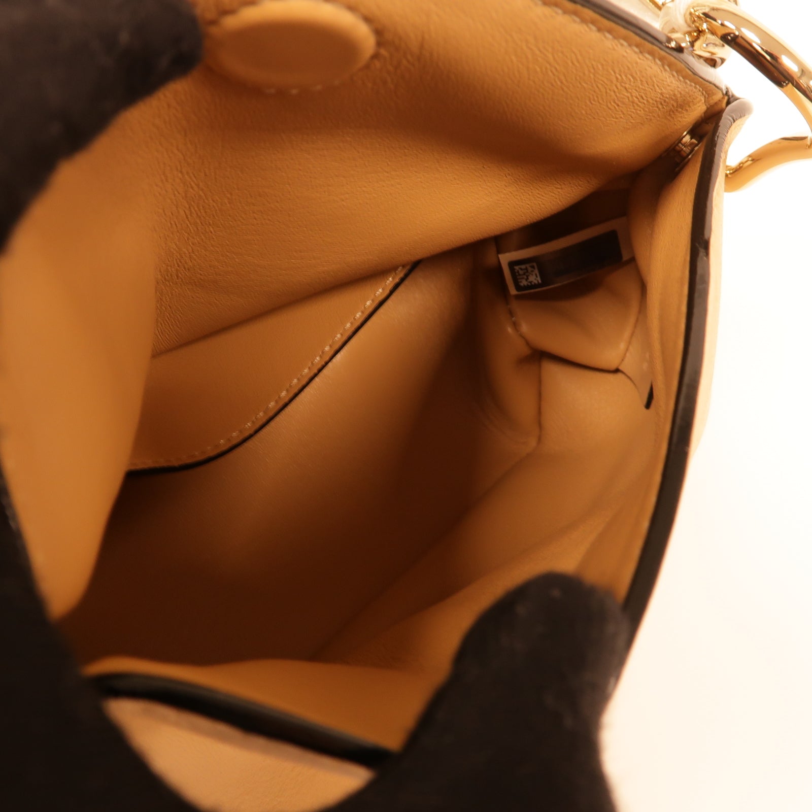 Chloe 【激減優惠】牛皮皮革2way Shoulder Bag金扣手挽肩背兩用袋杏色