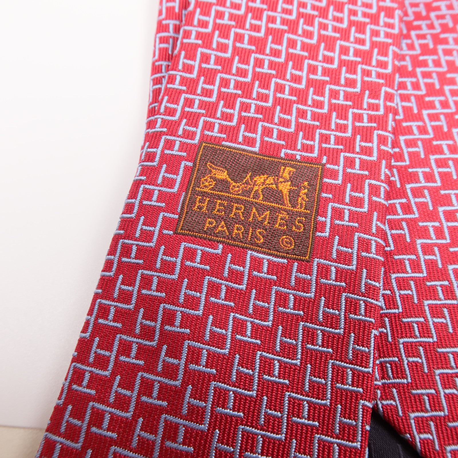 HERMES 絲質Tie領帶