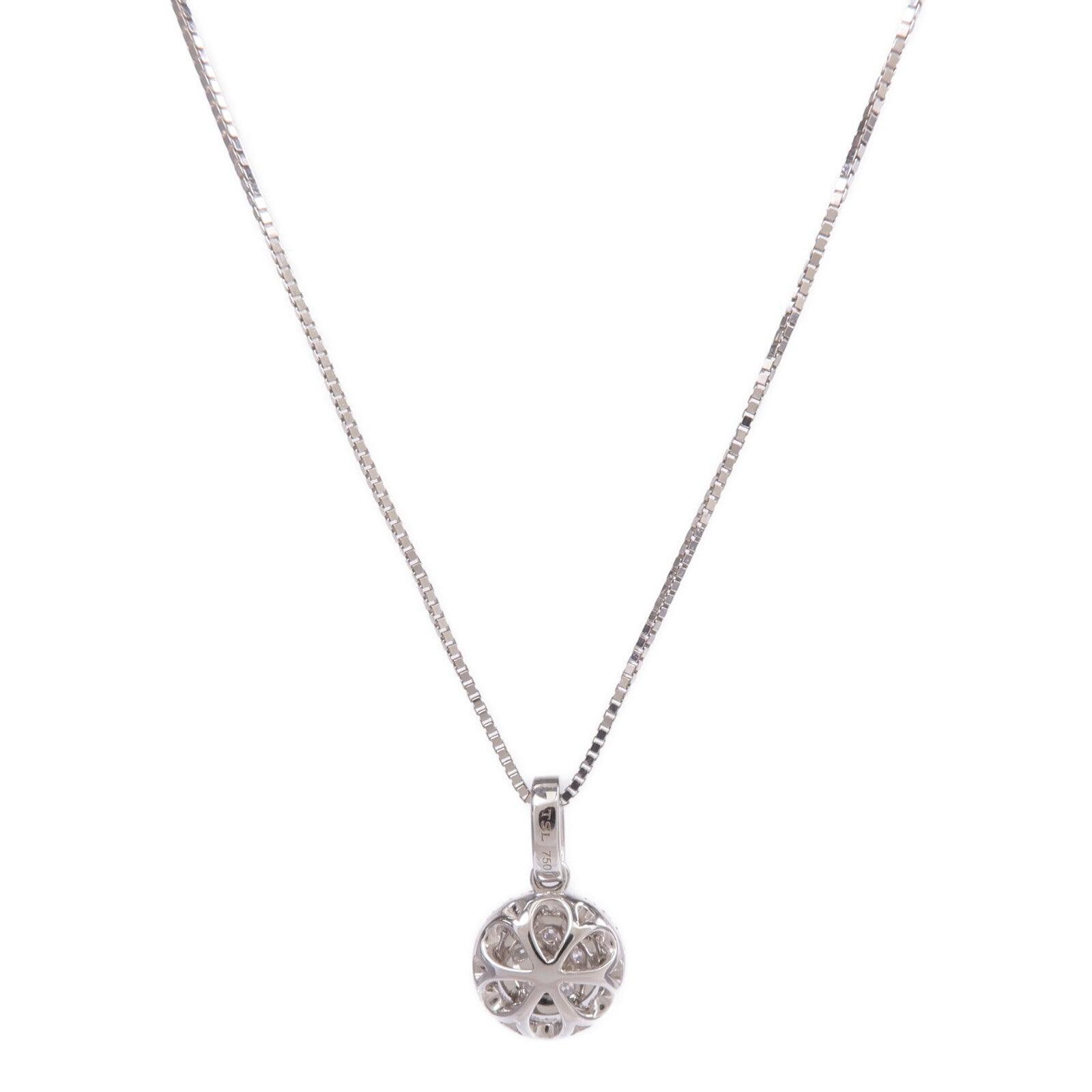 JEWELRY 【激減優惠】18K白金Diamond Necklace鑽石項鍊