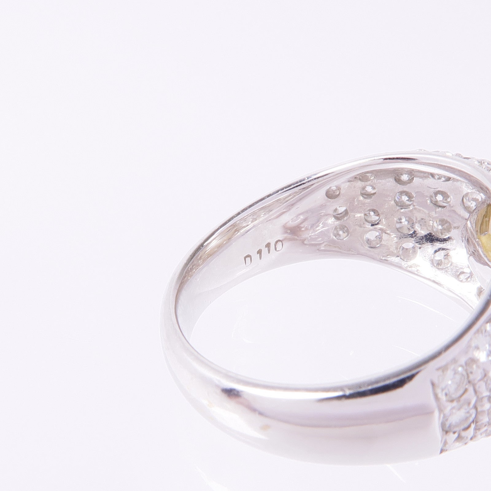 JEWELRY 【激減優惠】18K白金Pearl Diamond Ring珍珠/鑽石戒指US#5