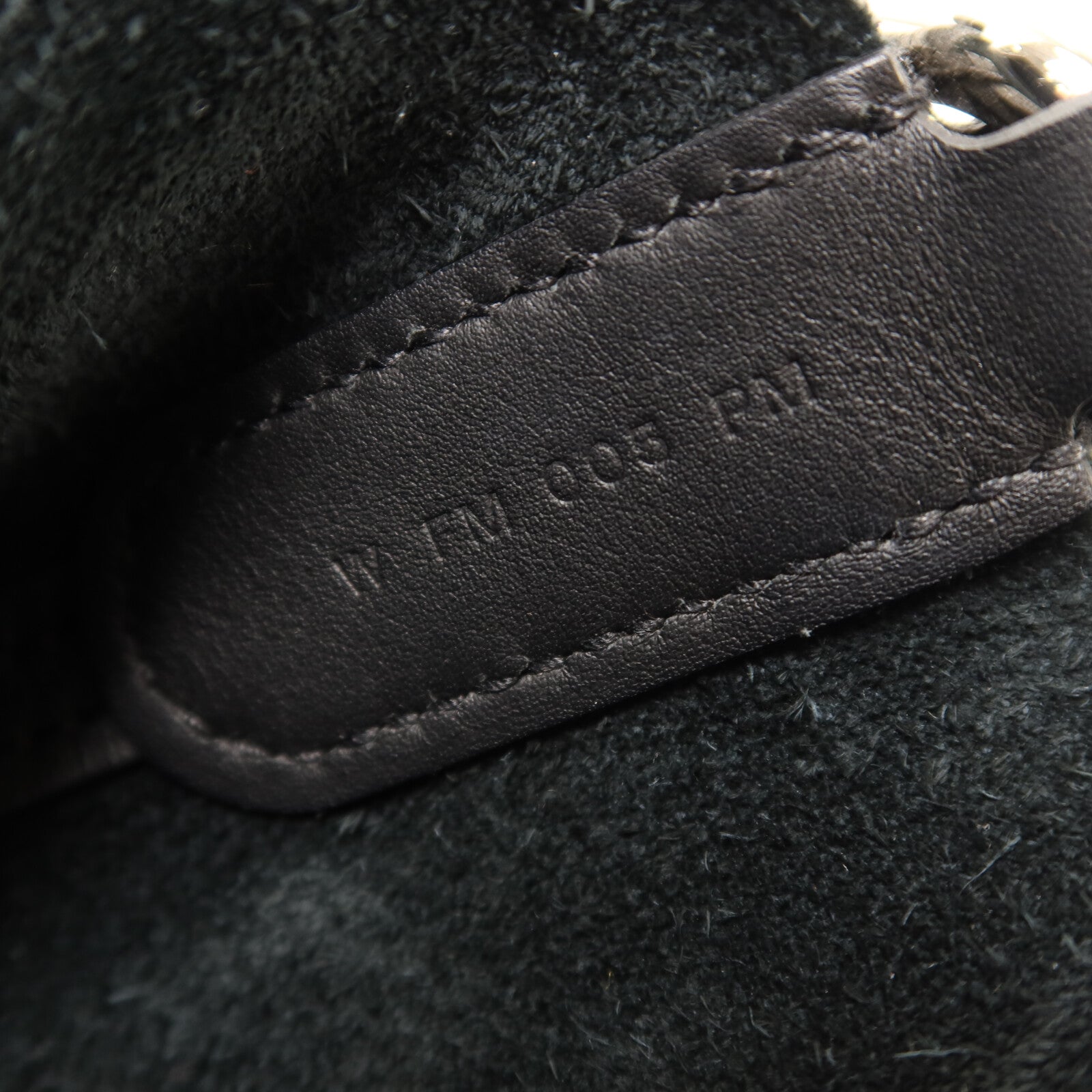 HERMES Clemence皮革In The Loop 18銀扣手挽袋Noir