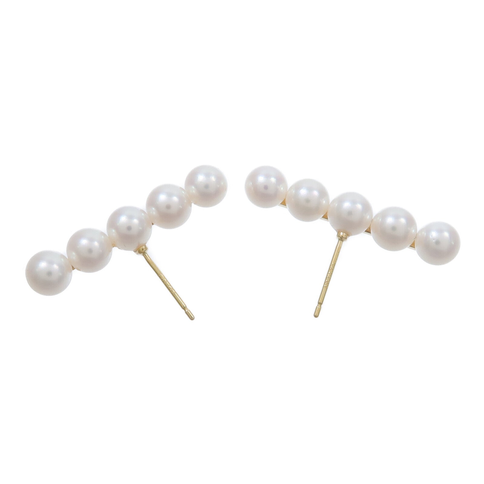 TASAKI 18K黃金Pearl Earrings珍珠耳環
