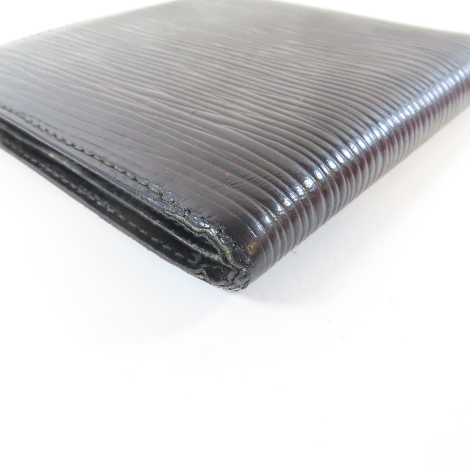 LOUIS VUITTON 【激減優惠】Epi Bifold Wallet金扣折疊錢包黑色