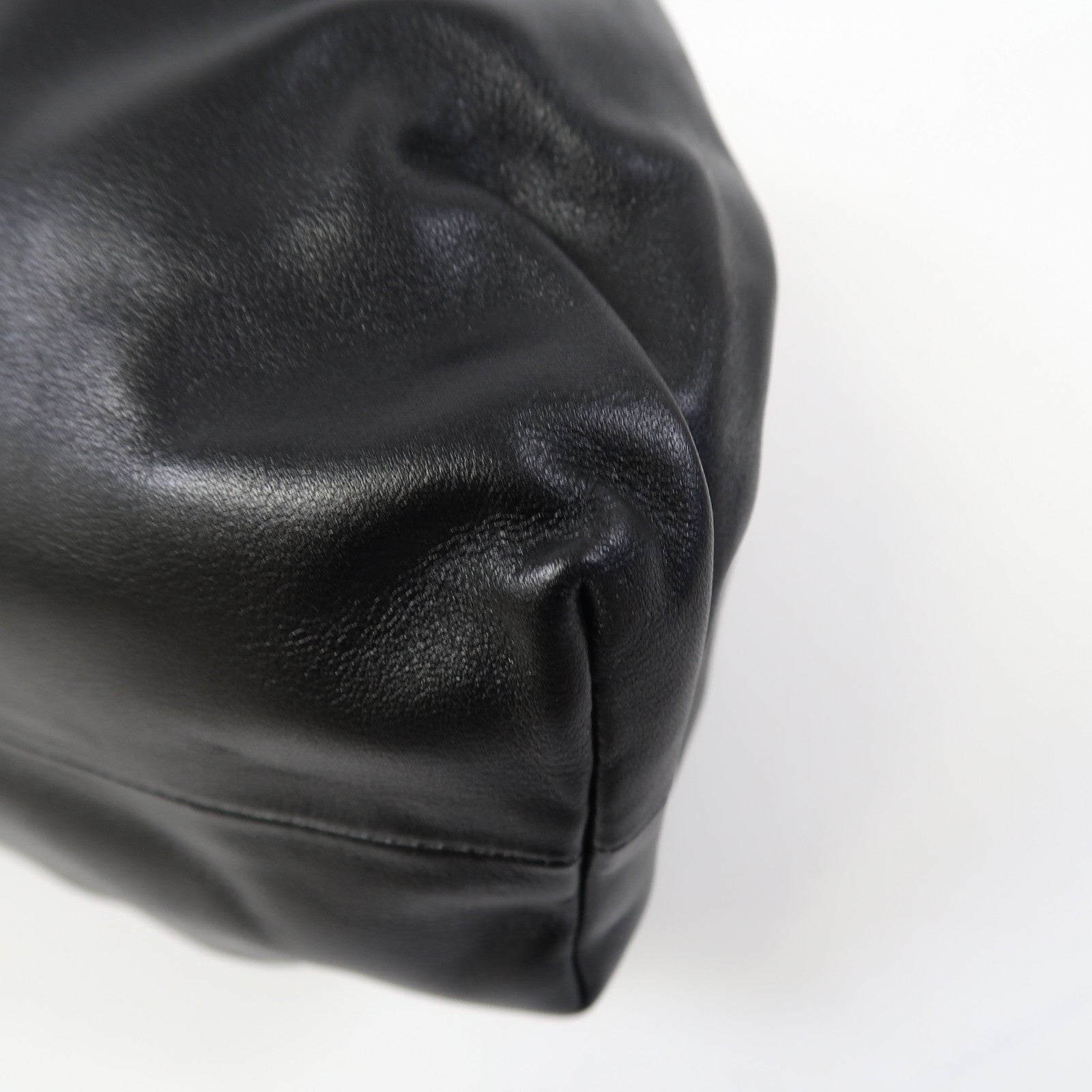 BOTTEGA VENETA 牛皮皮革Teen Clutch Bag手拿包黑色