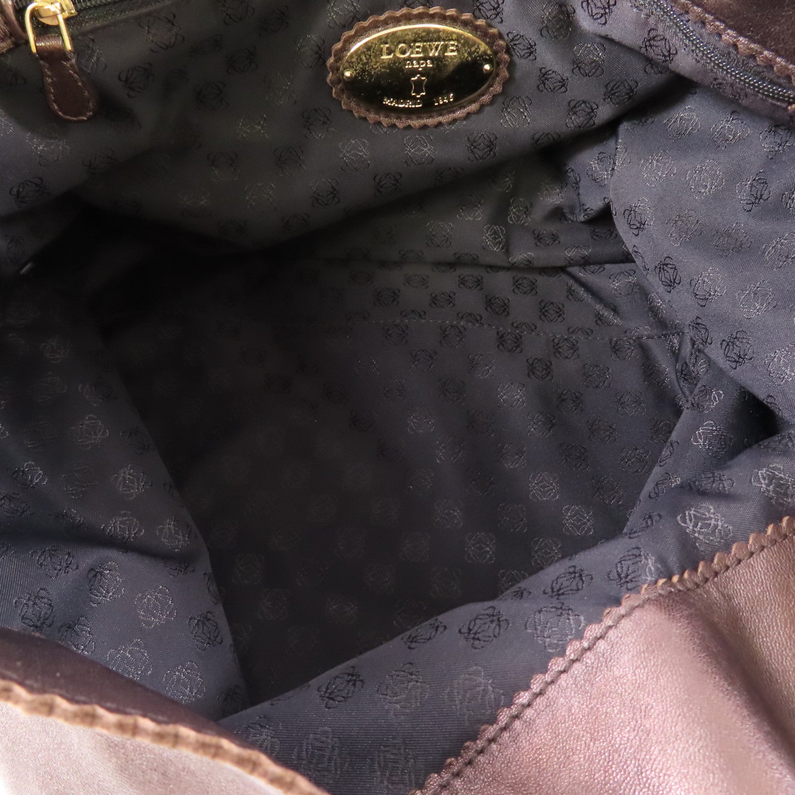LOEWE 羊皮皮革Tote Bag手挽袋/肩背袋