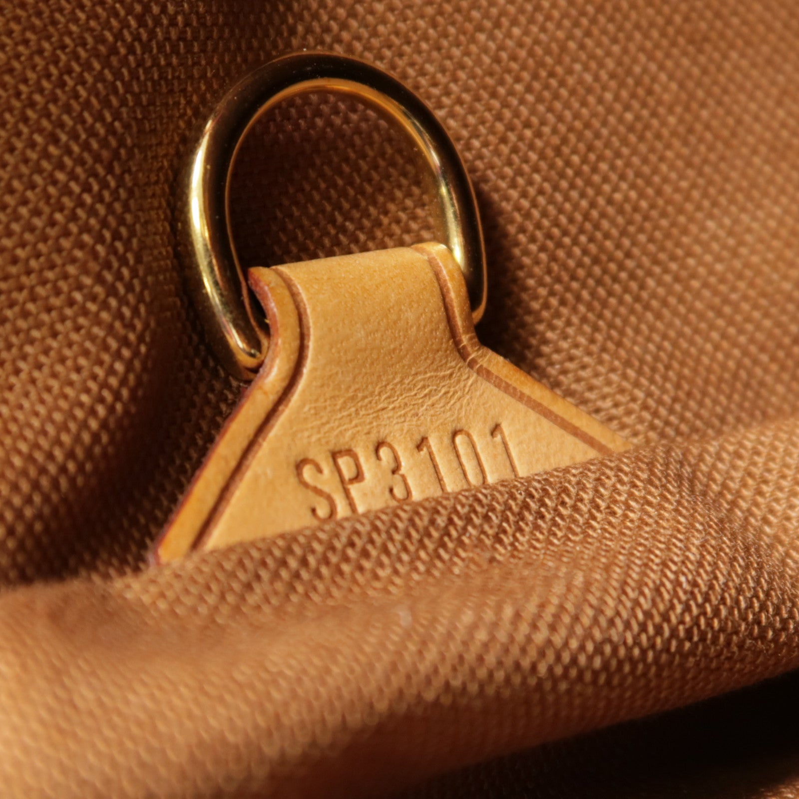 LOUIS VUITTON Monogram Tivoli GM金扣肩背袋棕色