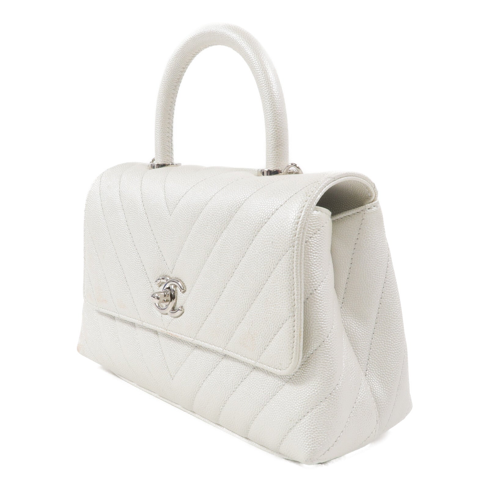 CHANEL Coco Handle鏈帶手挽肩背兩用袋