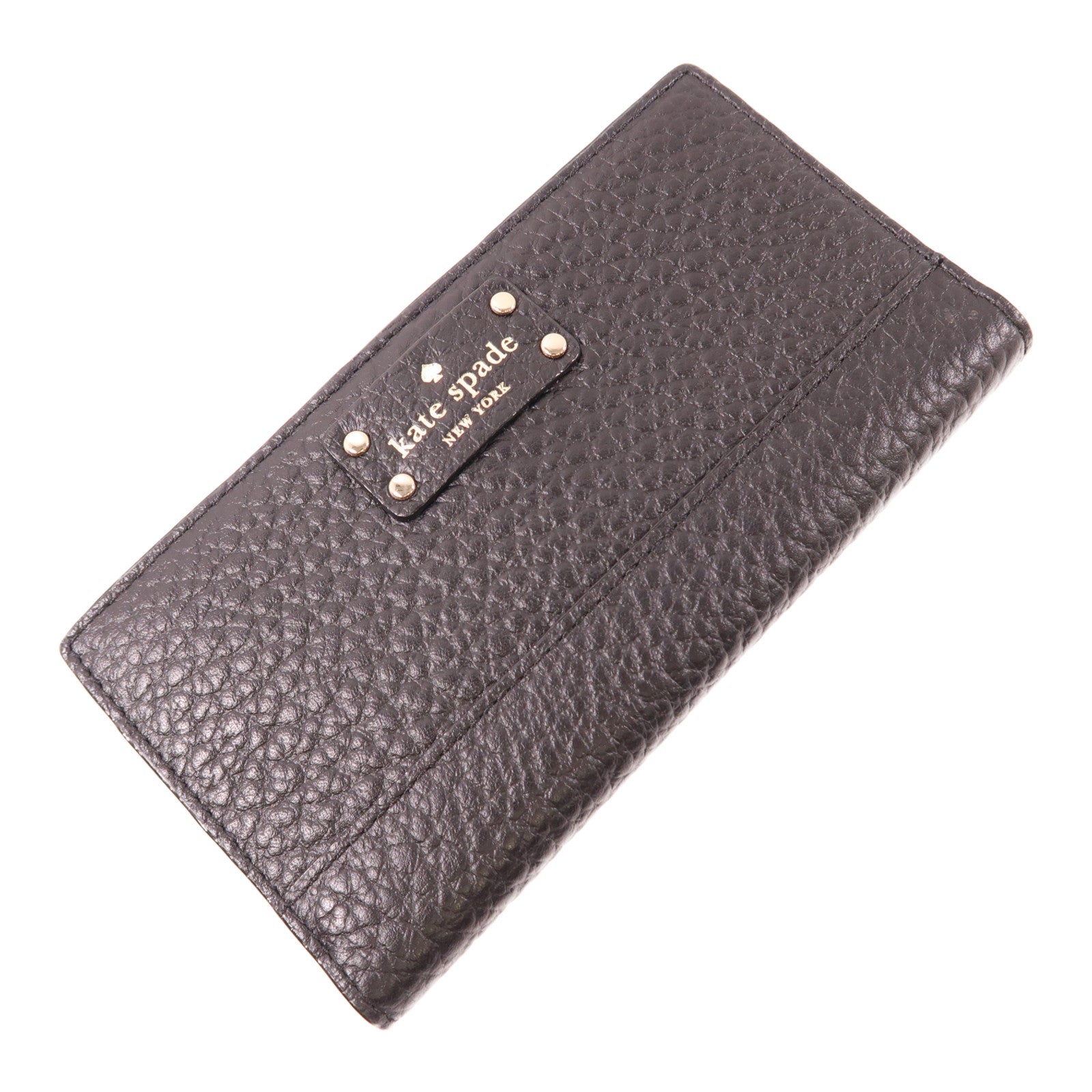 Kate Spade 牛皮皮革Long Wallet銀扣長錢包