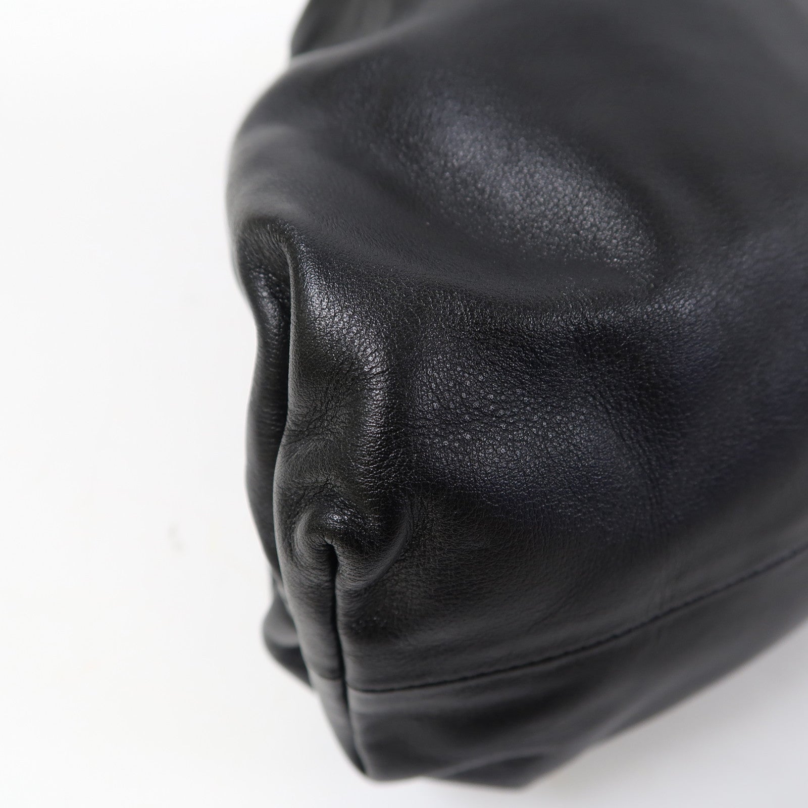 BOTTEGA VENETA 牛皮皮革Teen Clutch Bag手拿包黑色