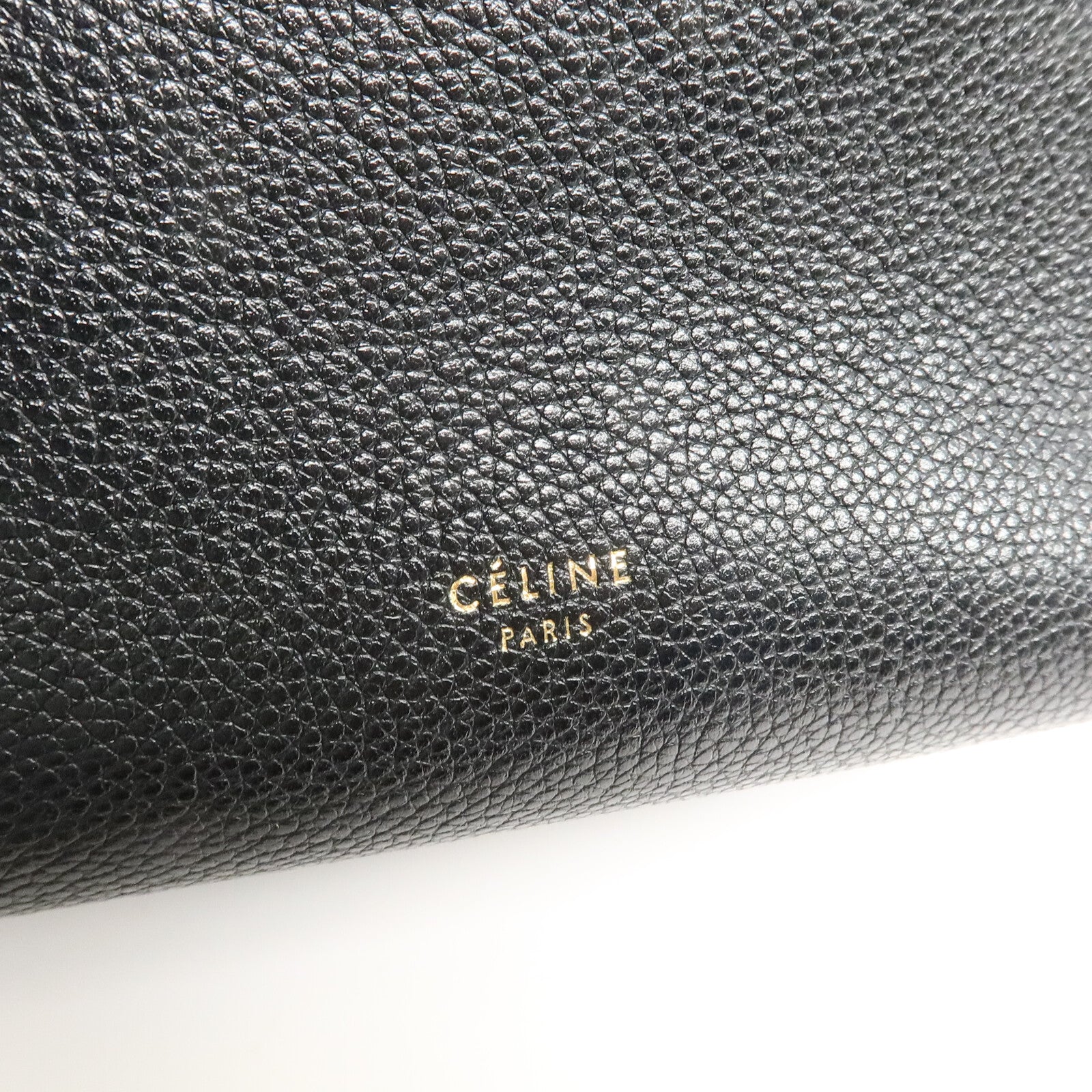 CELINE 牛皮皮革Sangle Bucket Small肩背袋