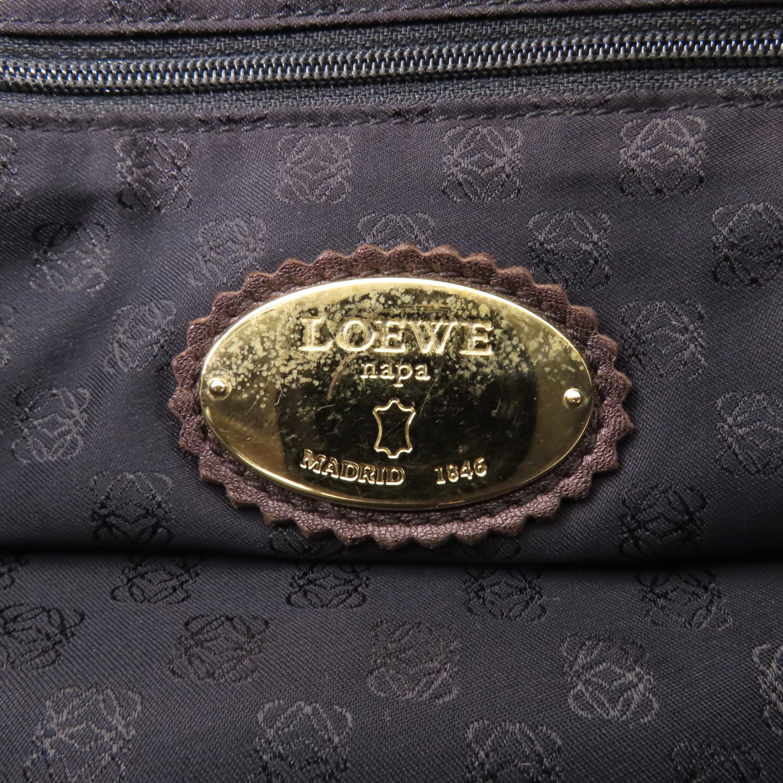 LOEWE 羊皮皮革Tote Bag手挽袋/肩背袋