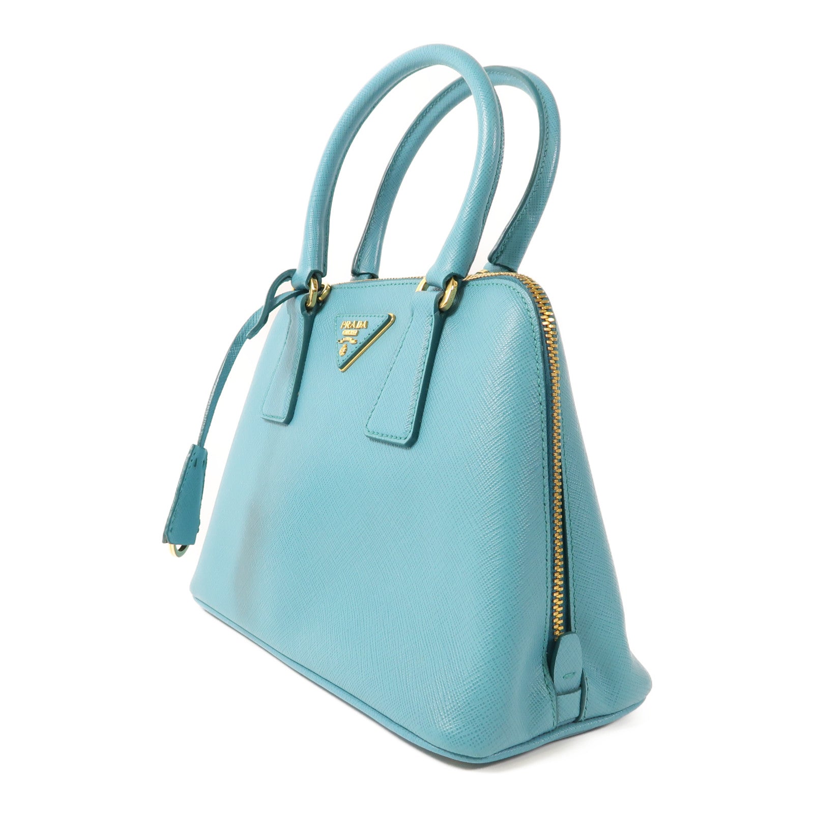 PRADA 牛皮皮革2 Way Shoulder金扣手挽肩背兩用袋