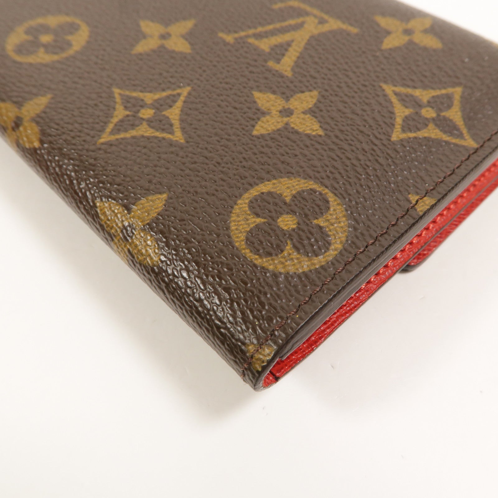LOUIS VUITTON Monogram Groom Portefeuille Sarah長錢包