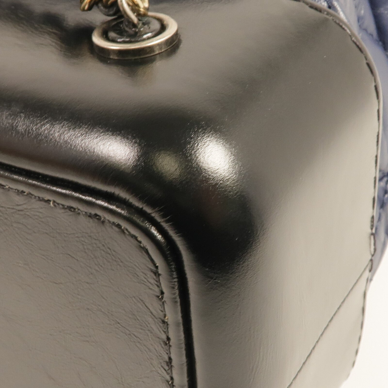 CHANEL 牛皮皮革Gabrielle Backpack銀扣背包