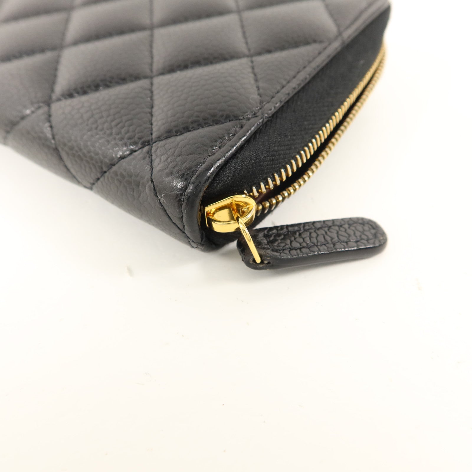 CHANEL 牛皮皮革Classic Zipper Long Wallet長錢包
