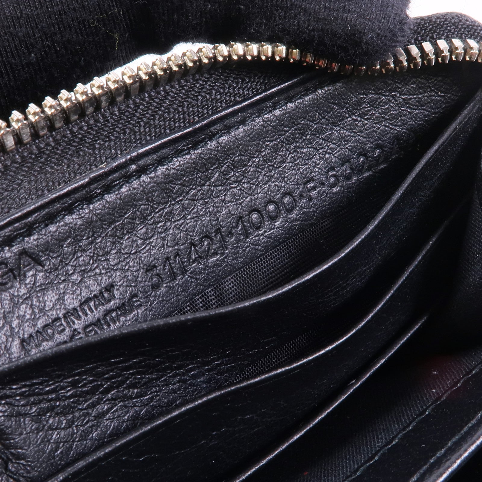 BALENCIAGA 牛皮皮革Long Wallet銀扣長錢包
