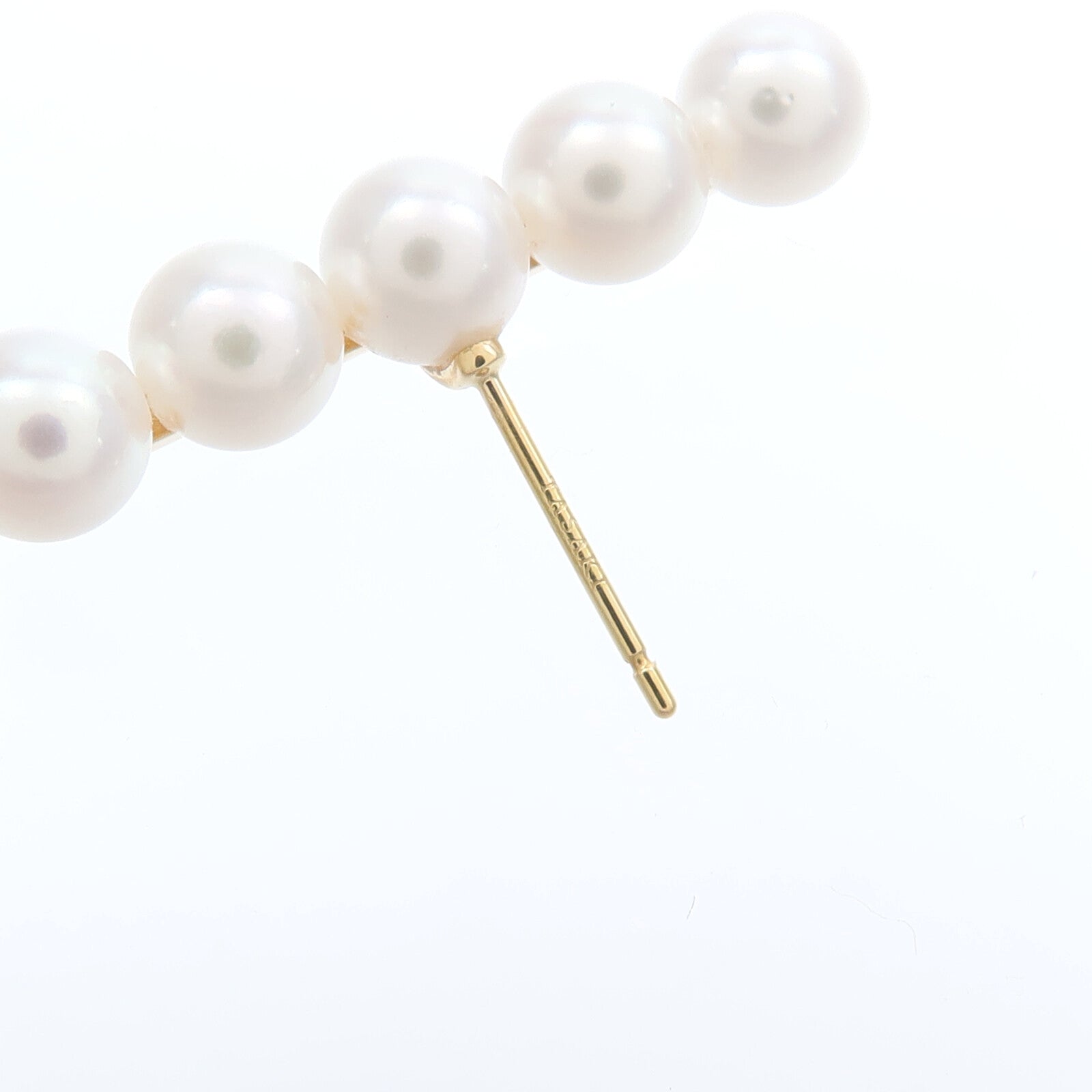 TASAKI 18K黃金Pearl Earrings珍珠耳環