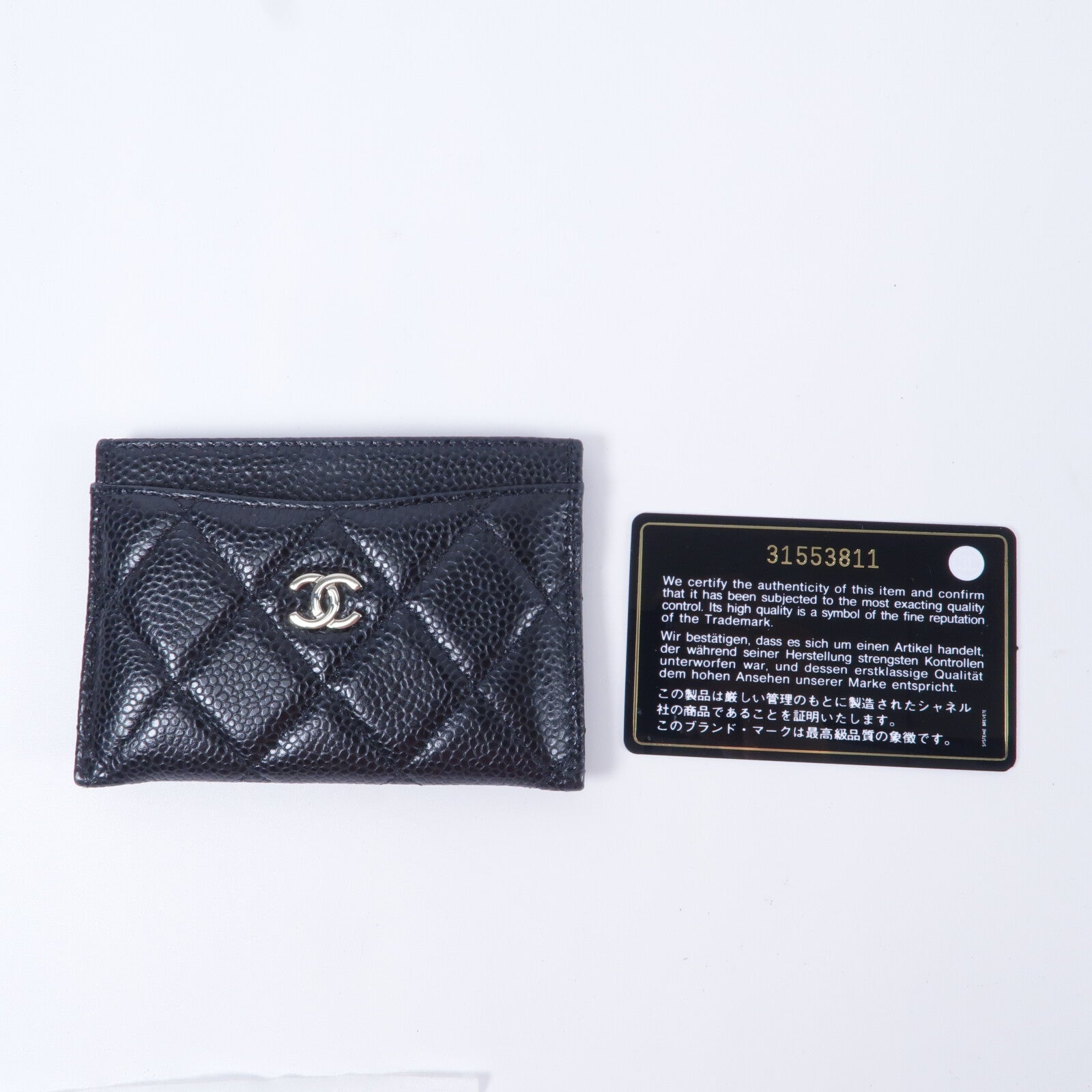 CHANEL 牛皮皮革Card Case卡片套