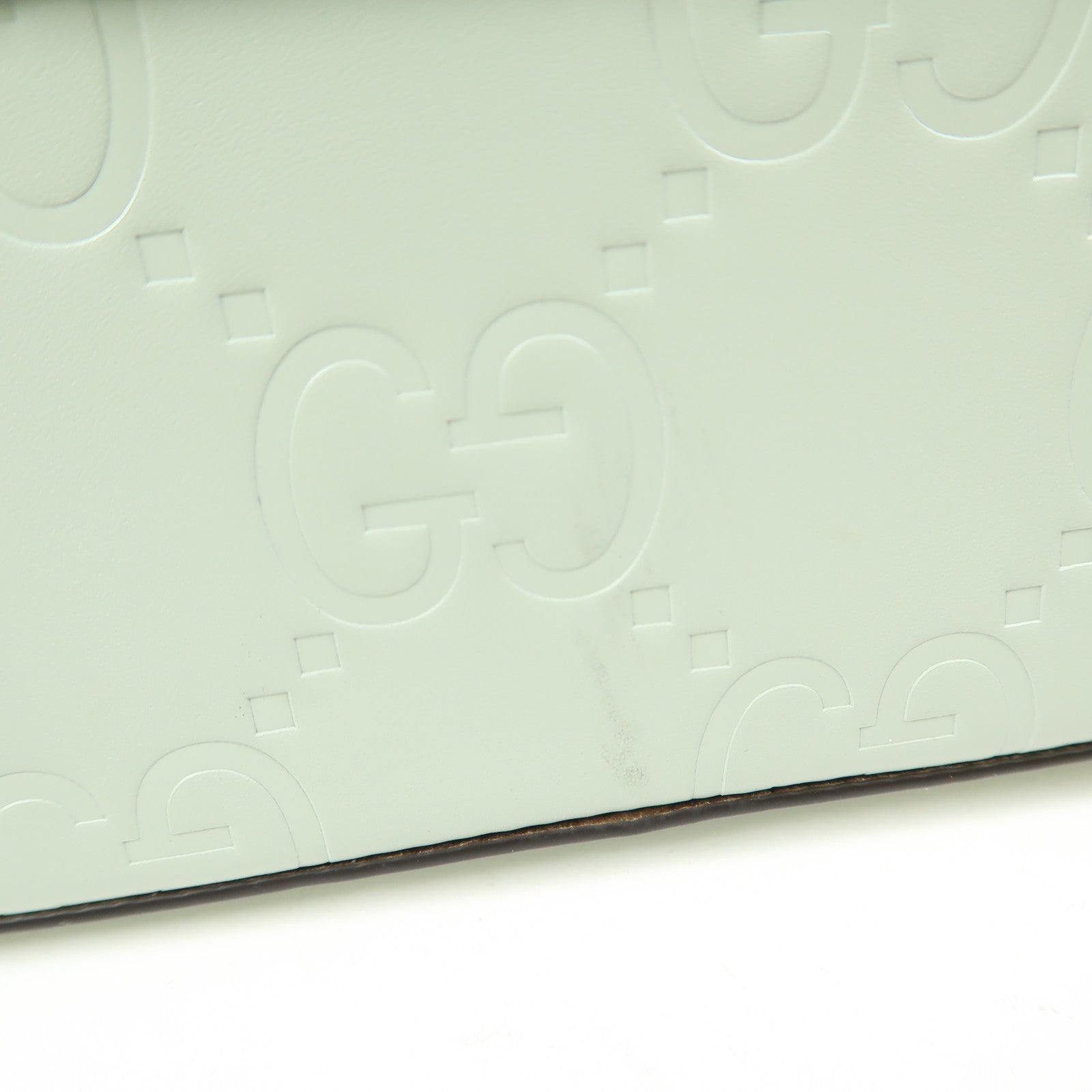 GUCCI 皮革GG Pochette金扣肩背袋