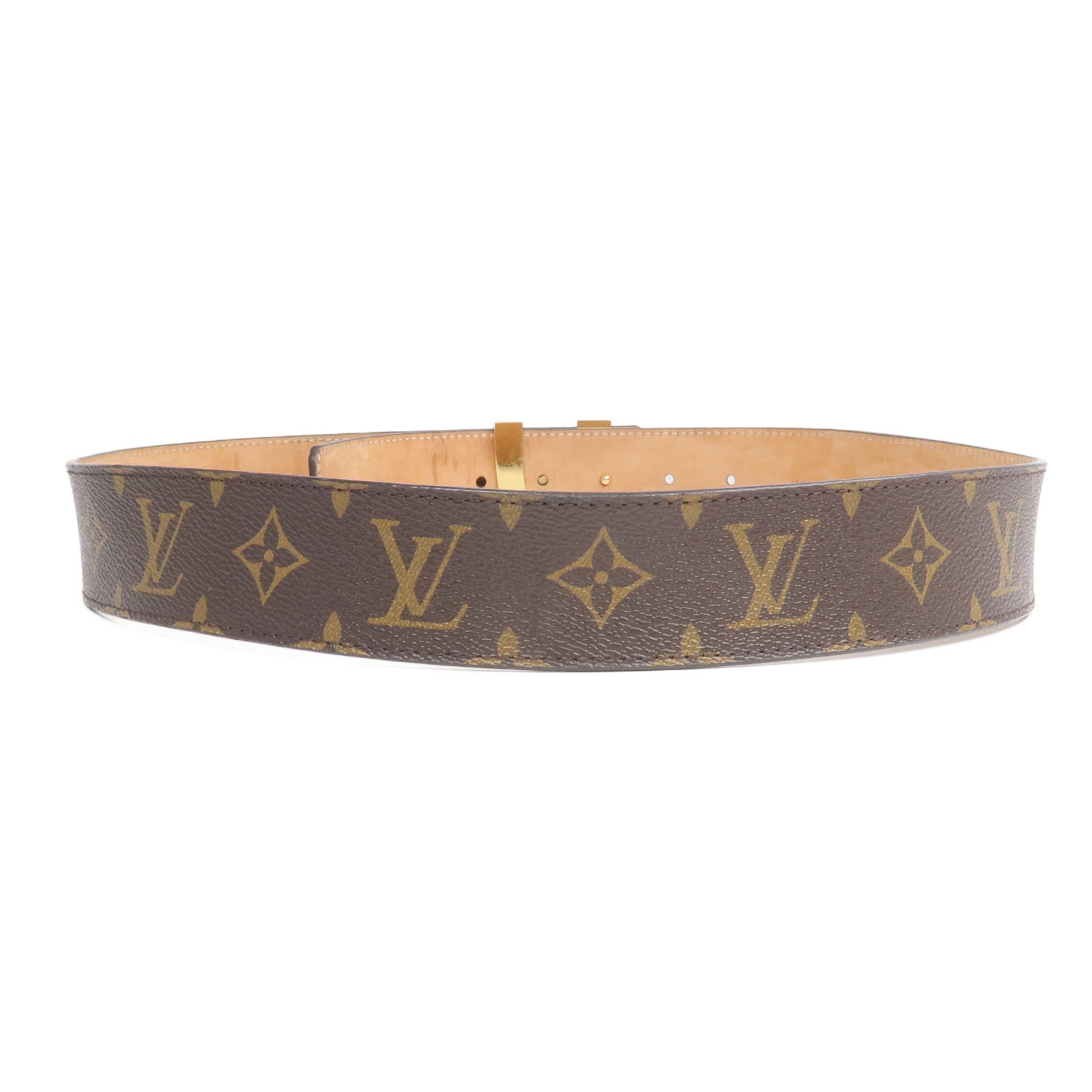 LOUIS VUITTON Monogram Belt 85cm皮帶