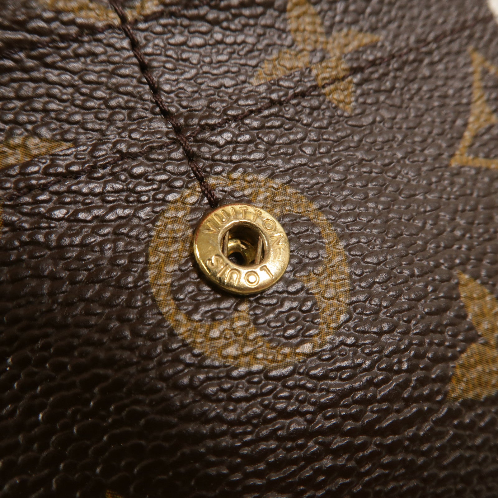 LOUIS VUITTON Monogram Groom Portefeuille Sarah長錢包