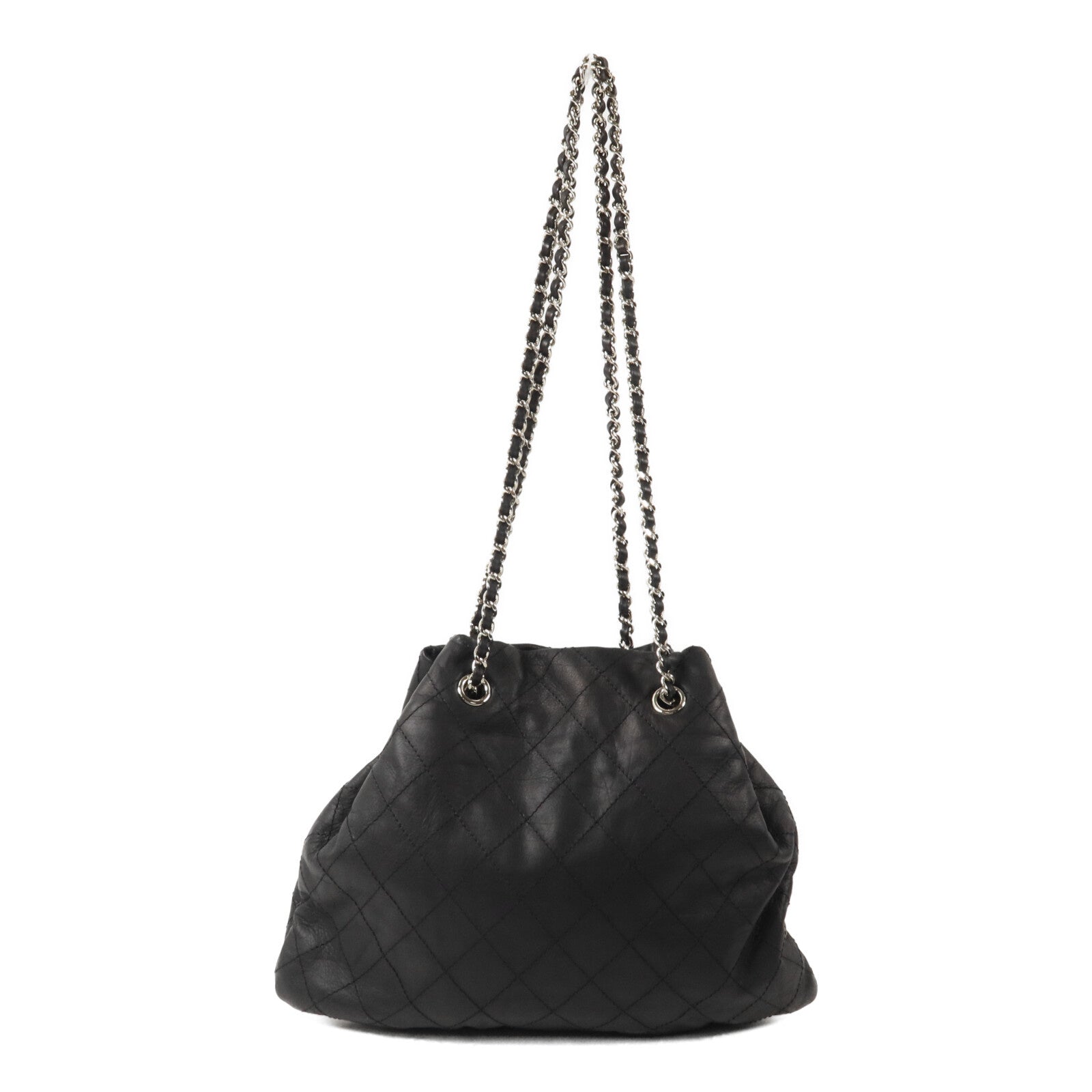 CHANEL 牛皮皮革Chain Shoulder鏈帶肩背袋