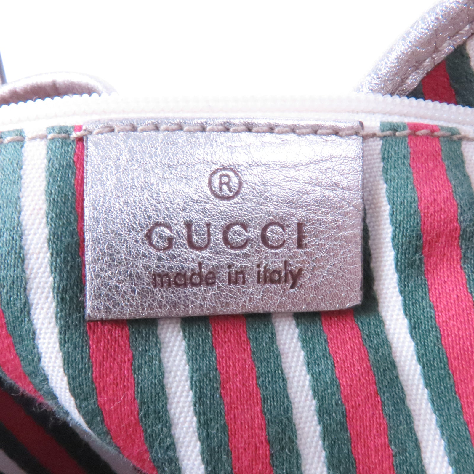 GUCCI (PRICE DOWN) GG GHW Shoulder Bag 130736 Canvas Beige