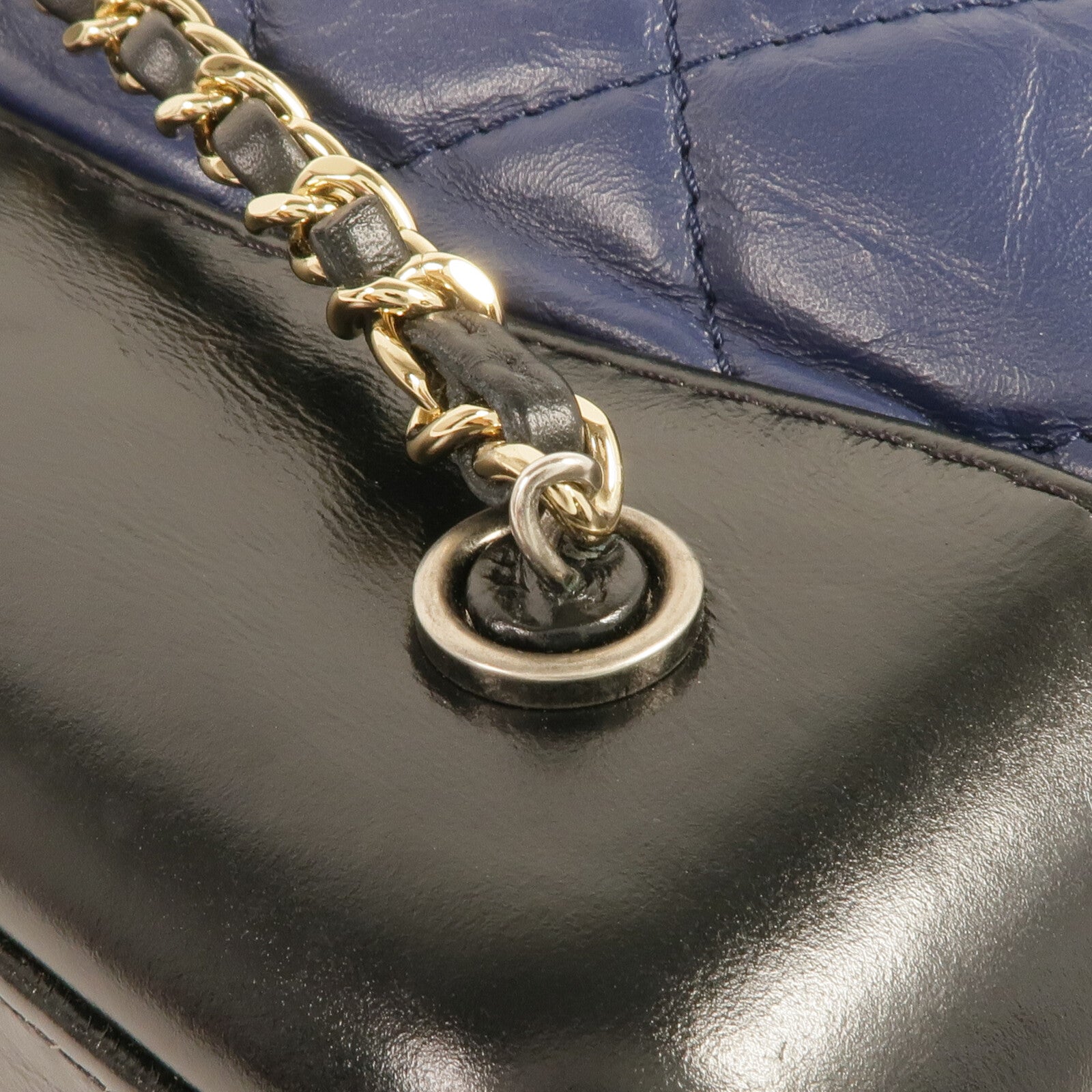 CHANEL 牛皮皮革Gabrielle Backpack銀扣背包