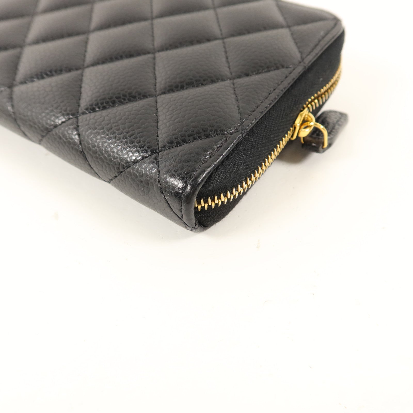 CHANEL 牛皮皮革Classic Zipper Long Wallet長錢包