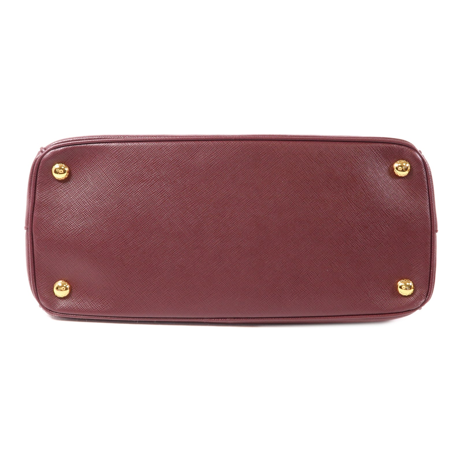 PRADA 牛皮皮革Shoulder Bag金扣手挽肩背兩用袋