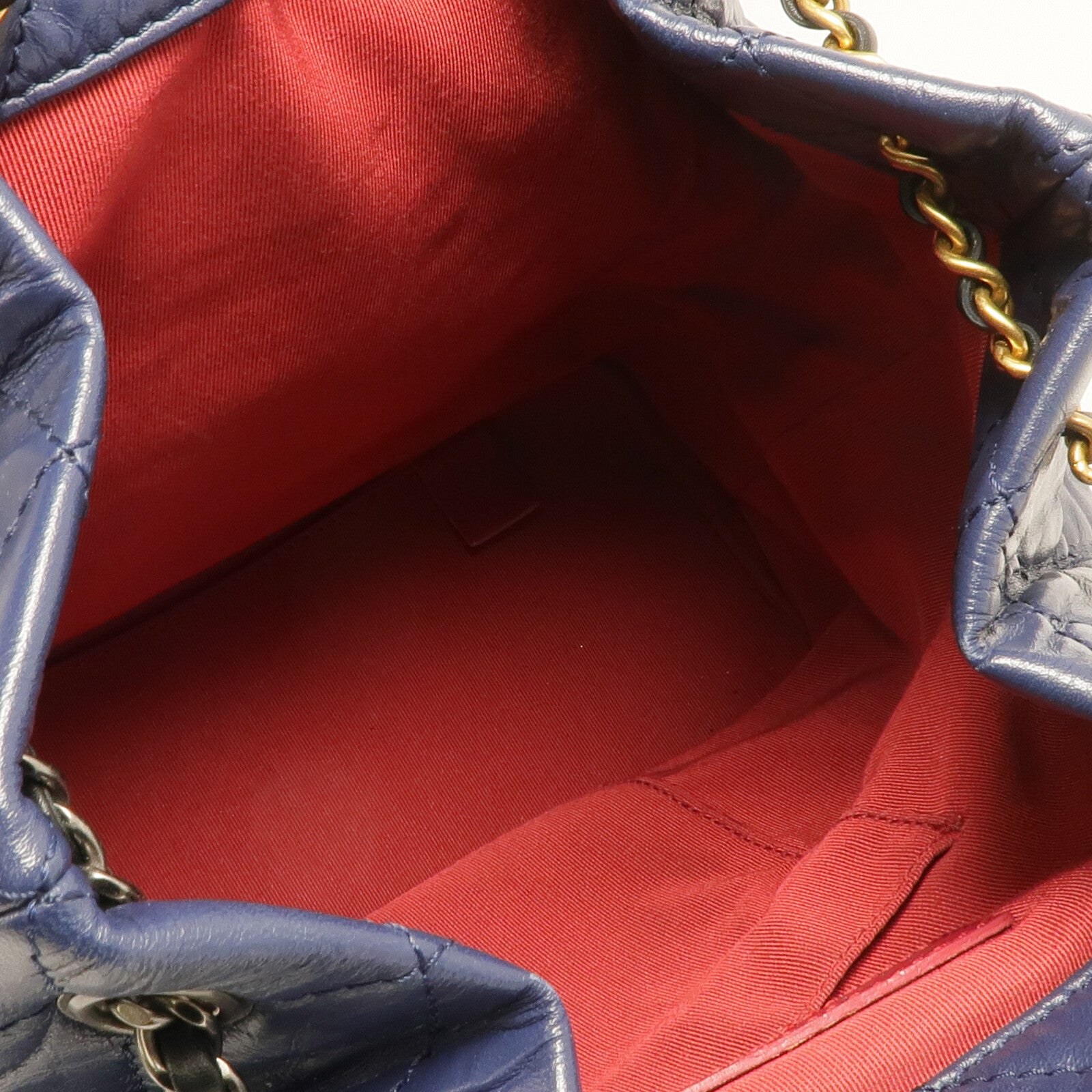 CHANEL 牛皮皮革Gabrielle Backpack銀扣背包