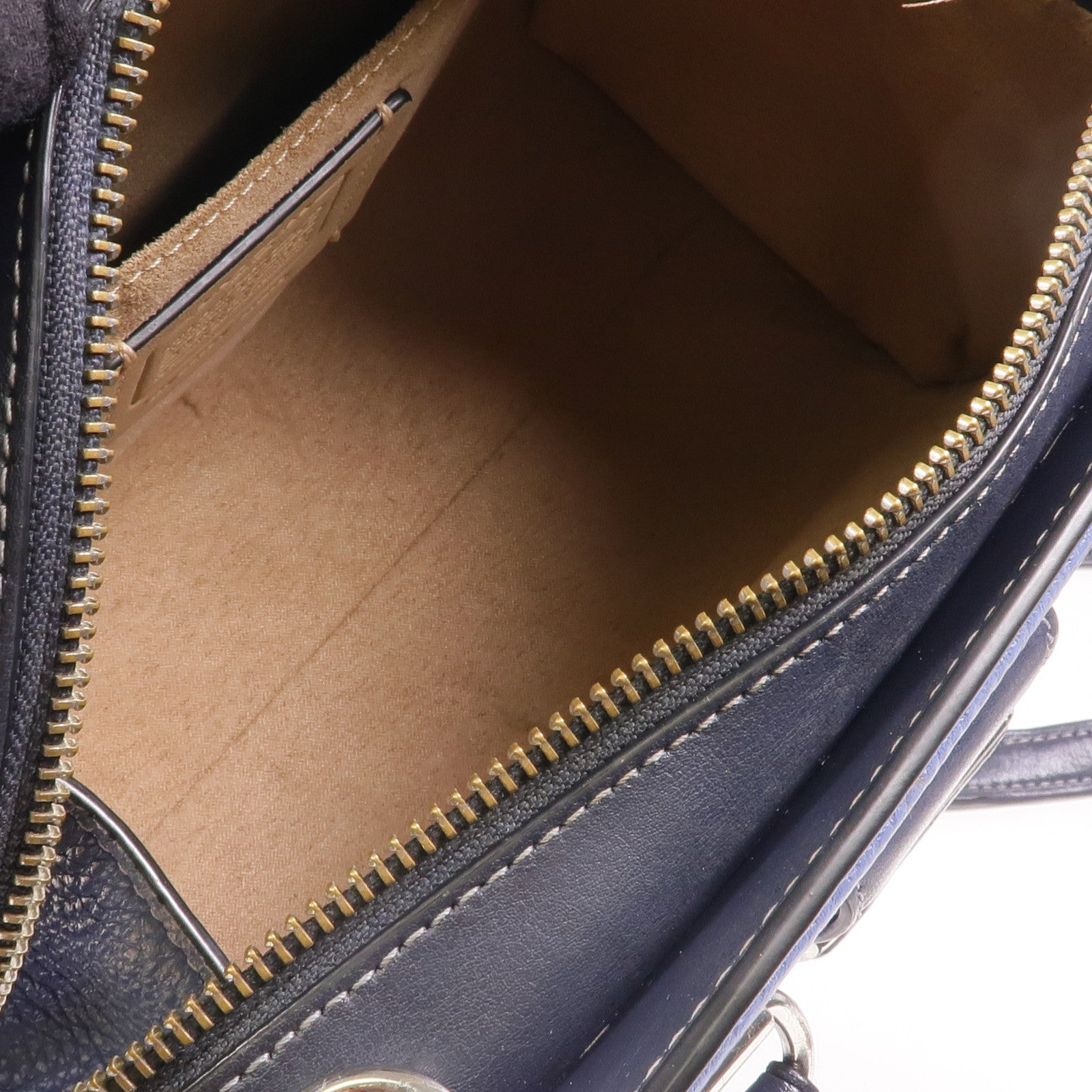 COACH 牛皮皮革2 Way Shoulder銀扣手挽肩背兩用袋