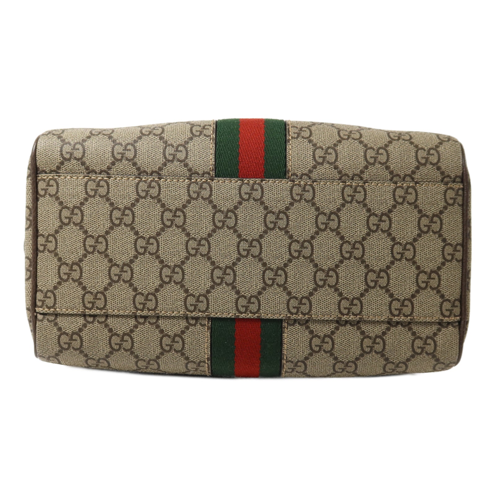 GUCCI 塗層帆布Ophidia GG手挽肩背兩用袋
