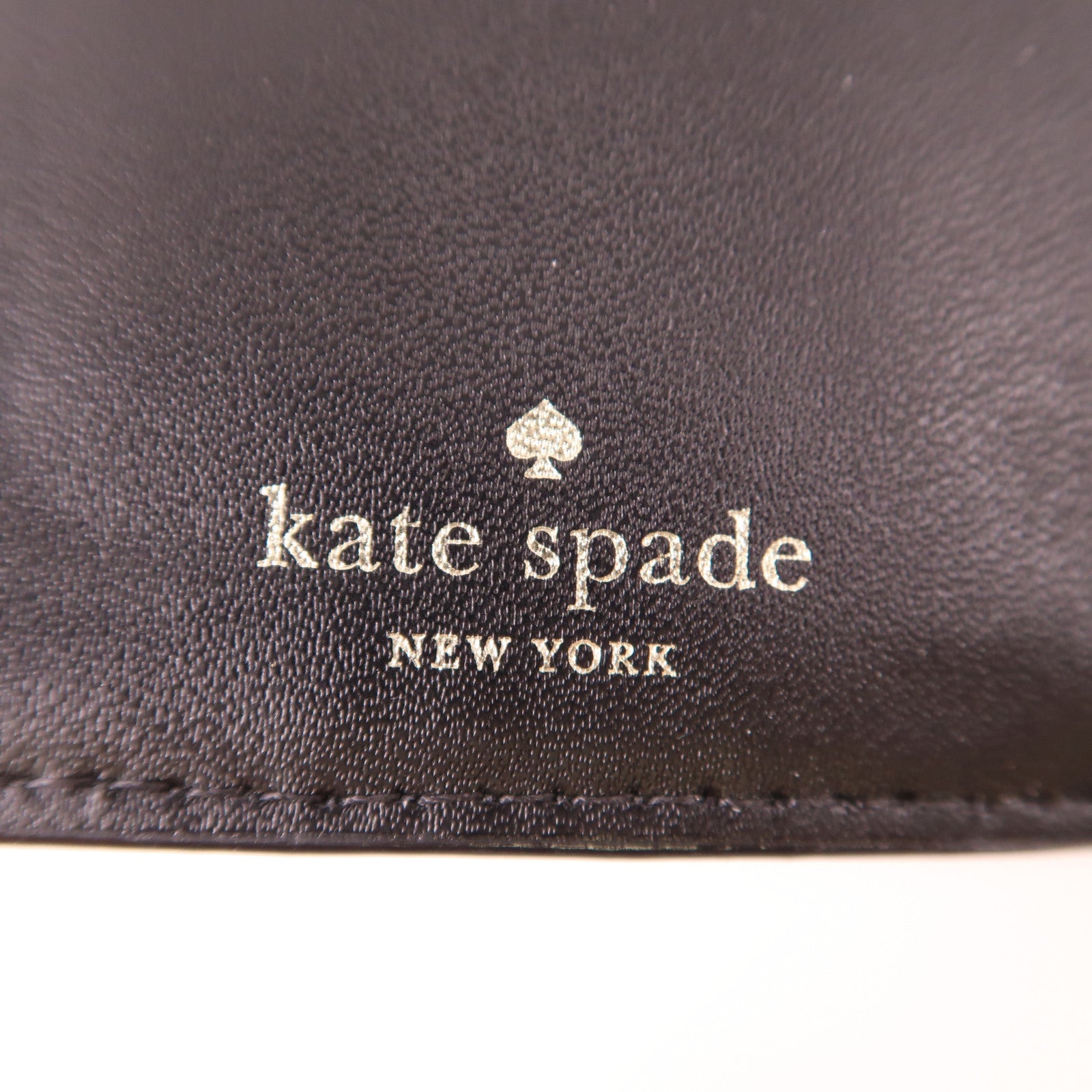 Kate Spade 牛皮皮革Long Wallet銀扣長錢包