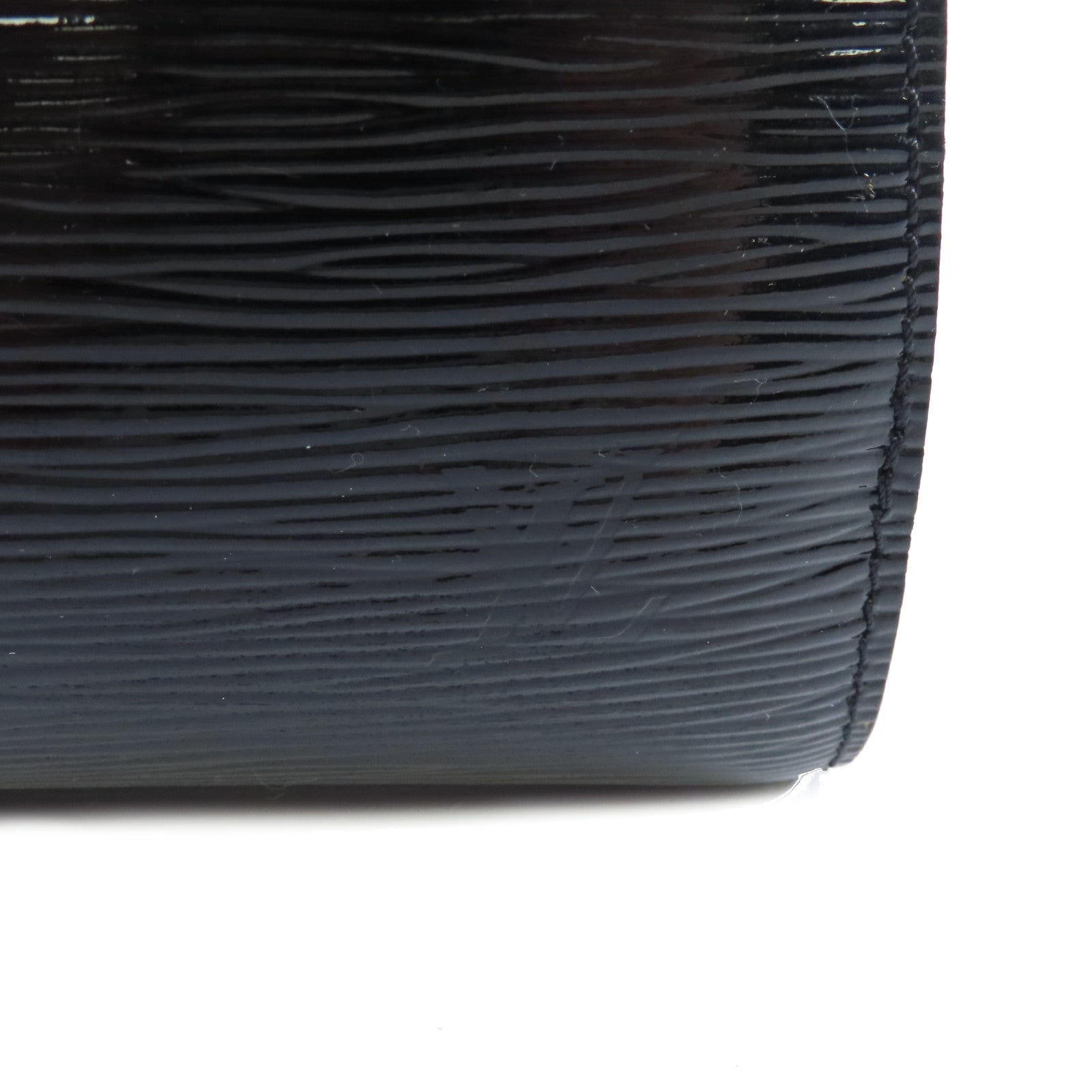 LOUIS VUITTON 【激減優惠】Epi Electric Pont Neuf GM Handbag銀扣手挽袋黑色