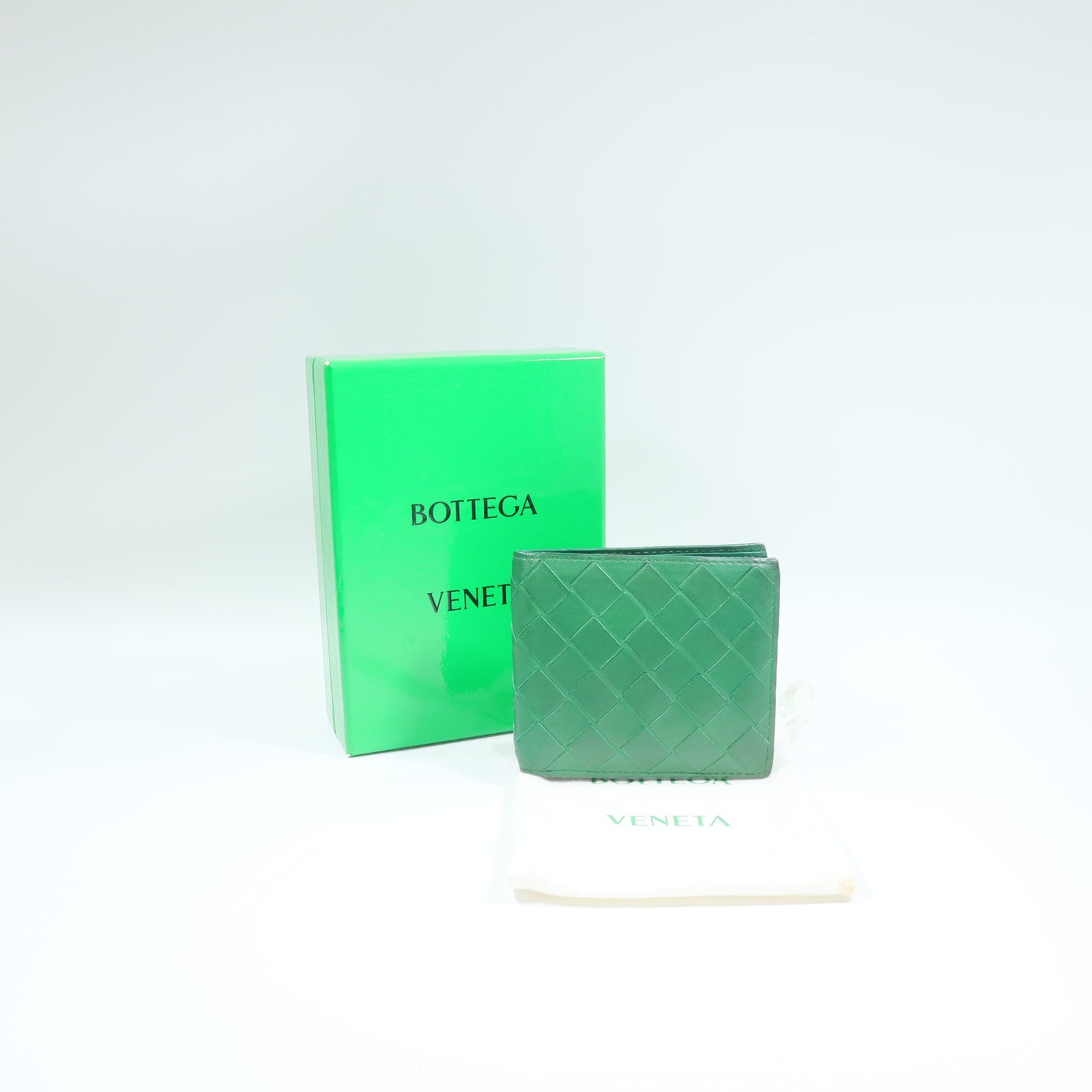 BOTTEGA VENETA 織紋皮革Wallet錢包