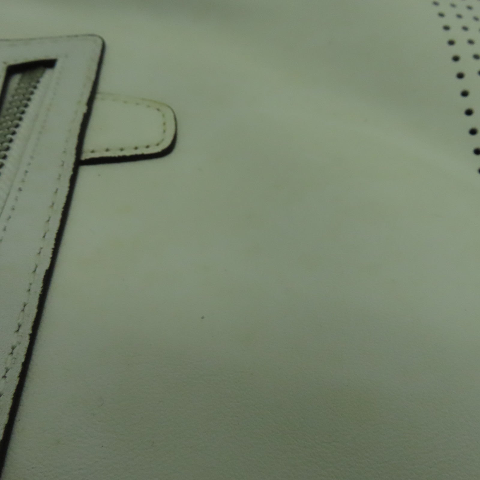 COACH 【激減優惠】牛皮皮革Shoulder Bag銀扣肩背袋白色