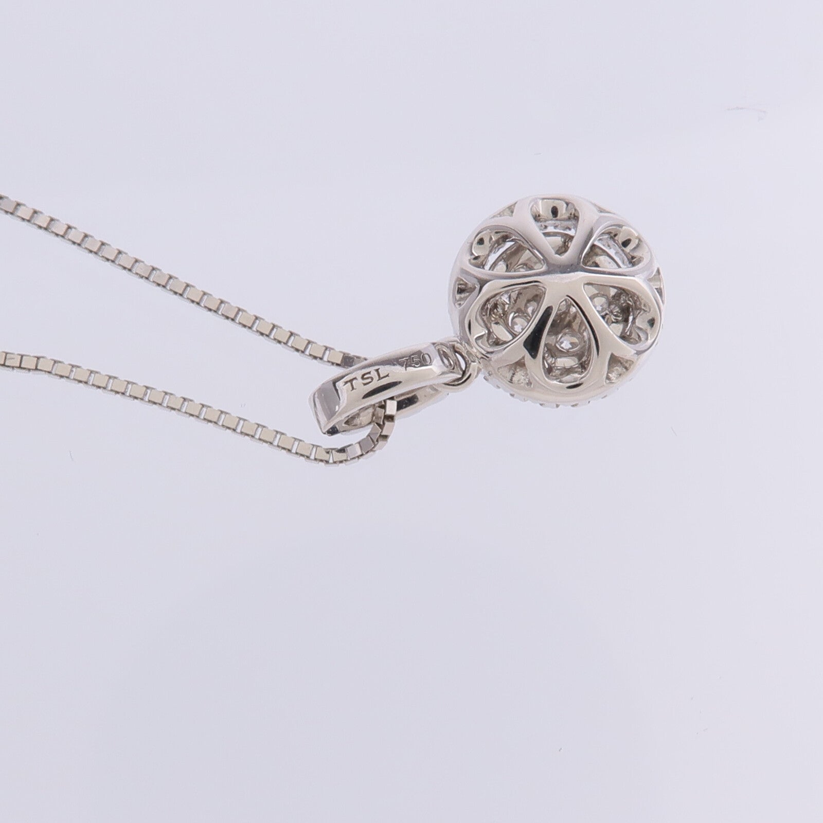 JEWELRY 【激減優惠】18K白金Diamond Necklace鑽石項鍊