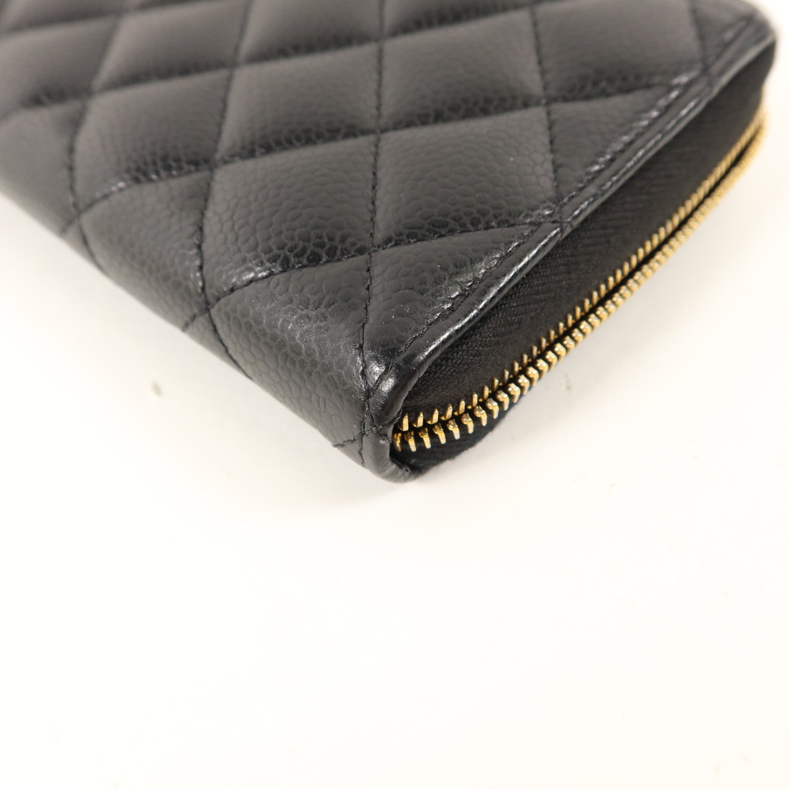 CHANEL 牛皮皮革Classic Zipper Long Wallet長錢包