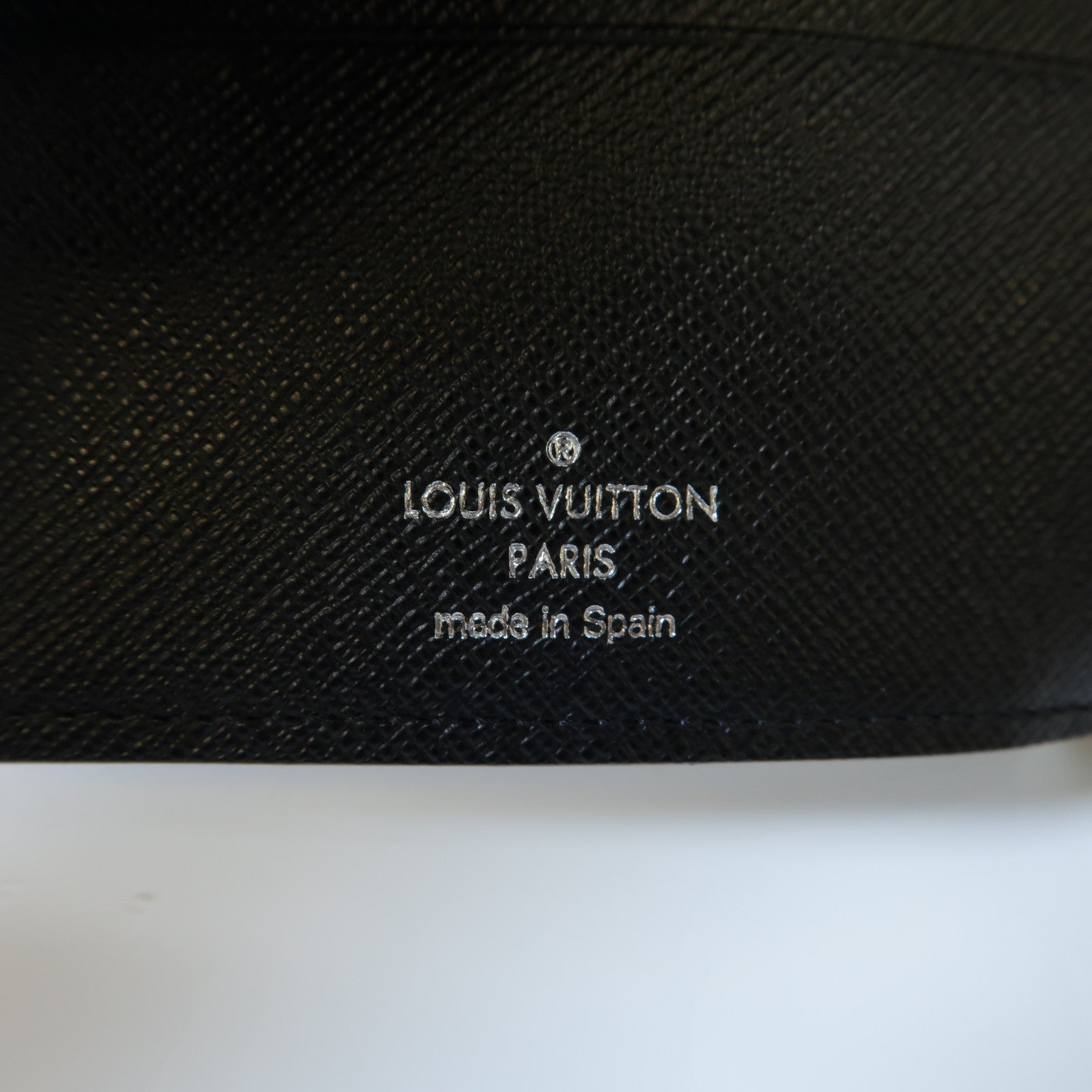 LOUIS VUITTON Damier Graphite Marco Wallet銀扣錢包黑色
