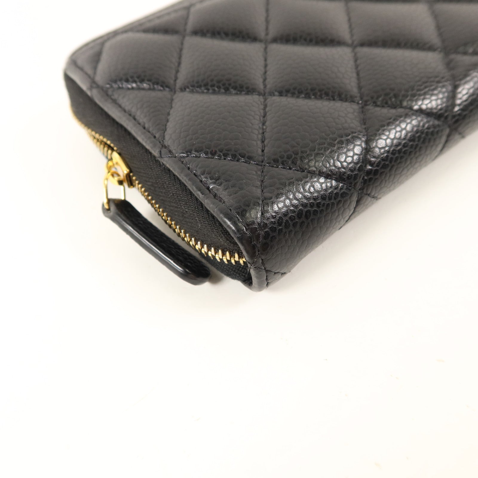 CHANEL 牛皮皮革Classic Zipper Long Wallet長錢包