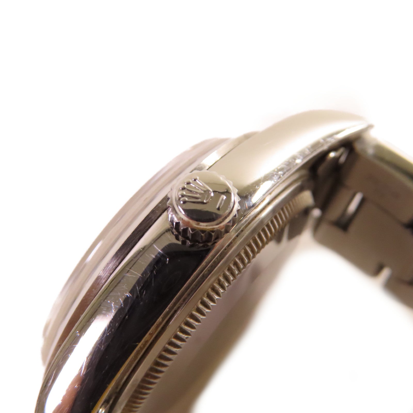 ROLEX Air King Watch不鏽鋼自動機芯手錶藍色/銀色
