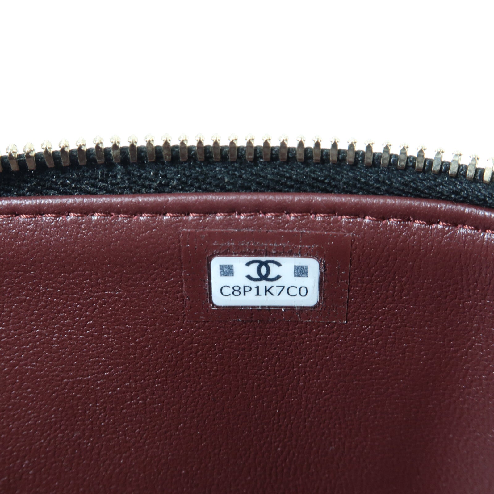 CHANEL 牛皮皮革Vanity Case鏈帶手挽肩背兩用袋