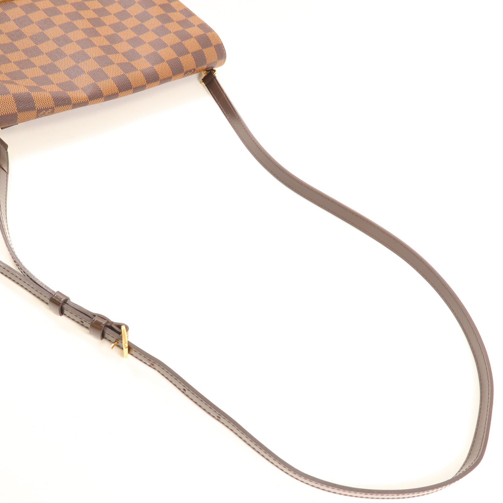 LOUIS VUITTON Damier Hoxton GM金扣肩背袋