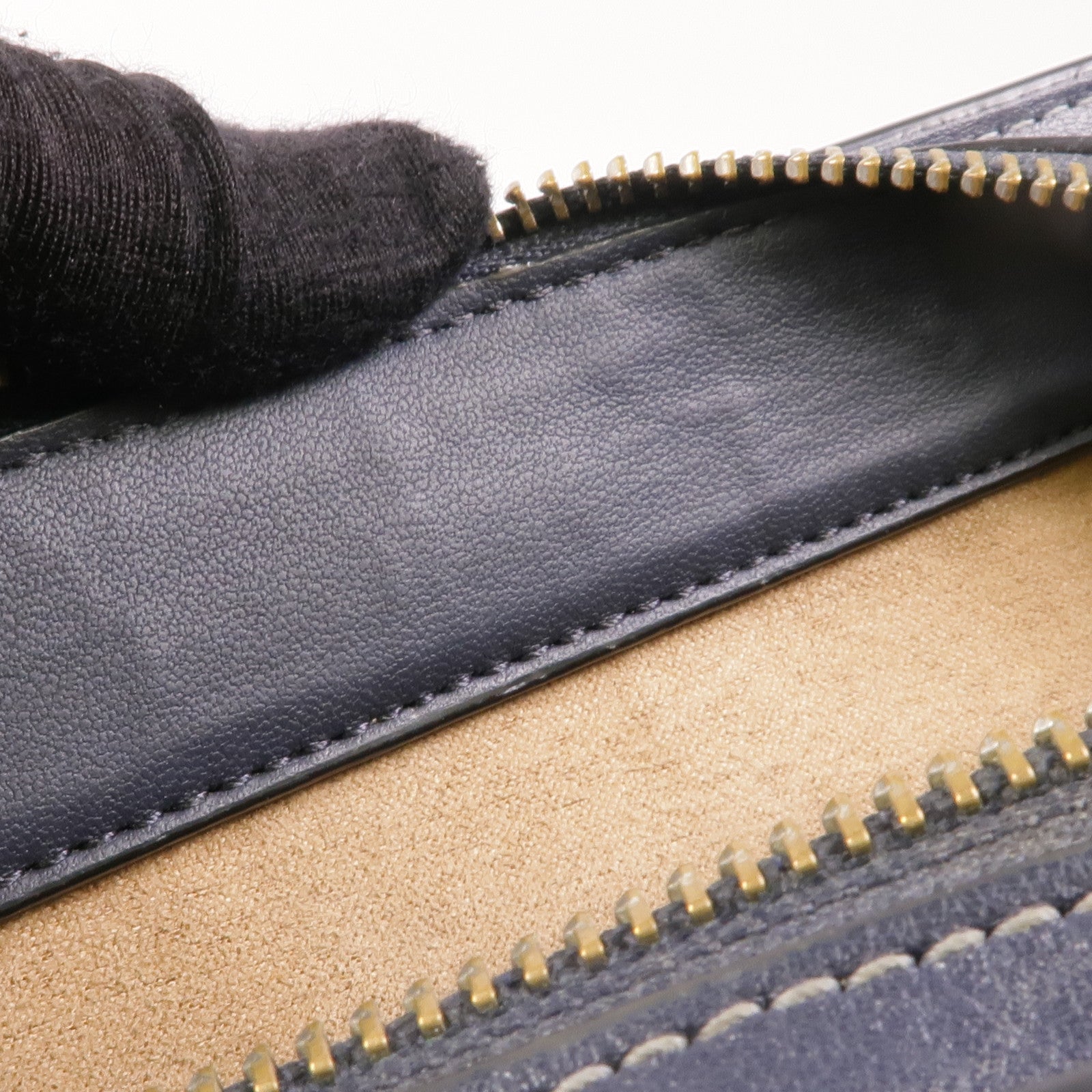 COACH 牛皮皮革2 Way Shoulder銀扣手挽肩背兩用袋