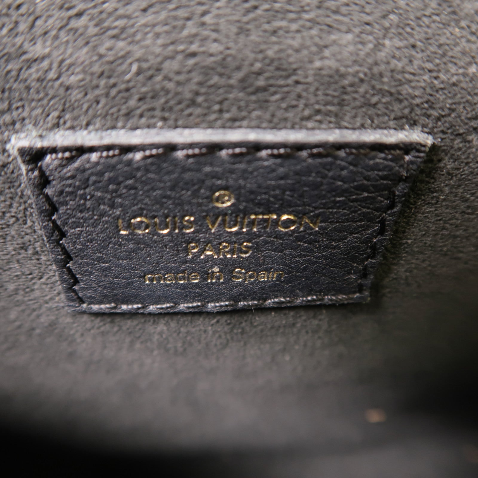 LOUIS VUITTON Monogram Victoire金扣鏈帶肩背袋棕色/黑色