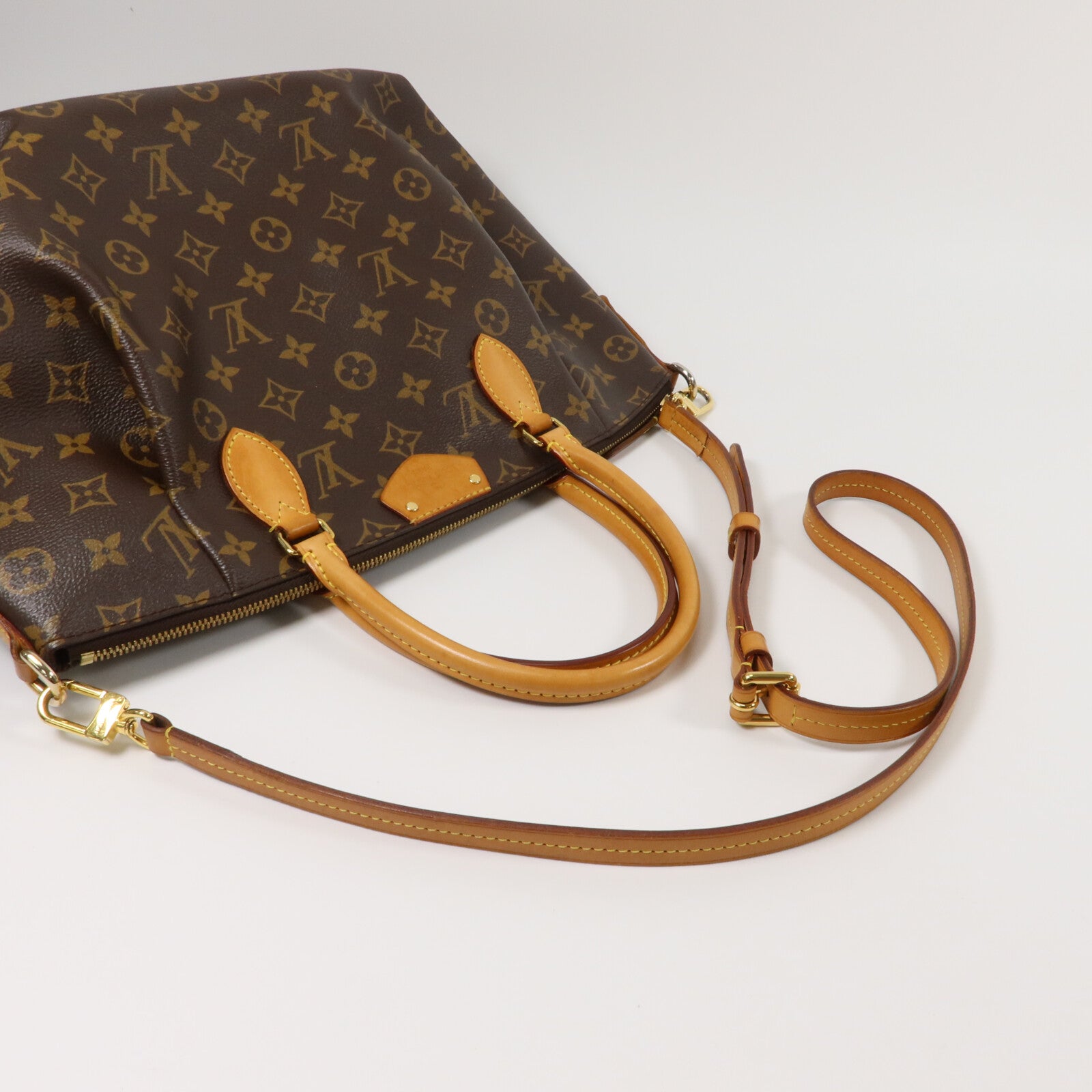 LOUIS VUITTON Monogram Turenne MM手挽肩背兩用袋