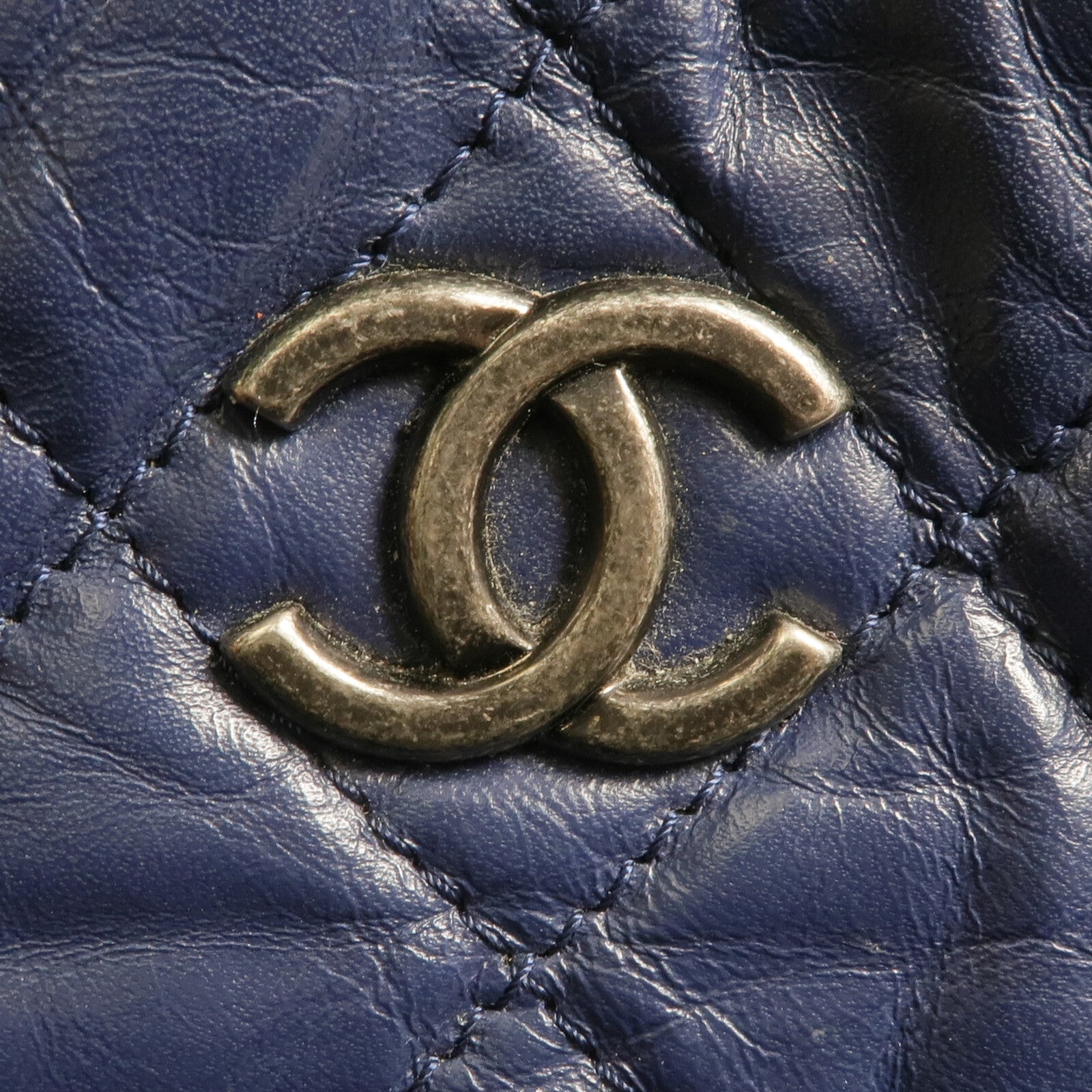 CHANEL 牛皮皮革Gabrielle Backpack銀扣背包