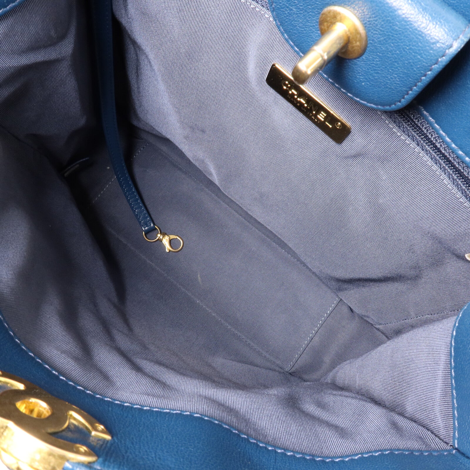 CHANEL 牛皮皮革Chanel 19 Tote Bag鏈帶手挽肩背兩用袋